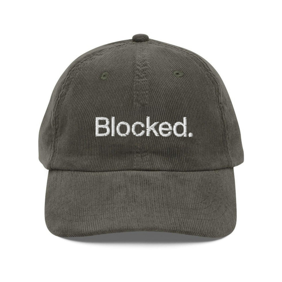 Custom Embroidered Blocked Embroidered Hat