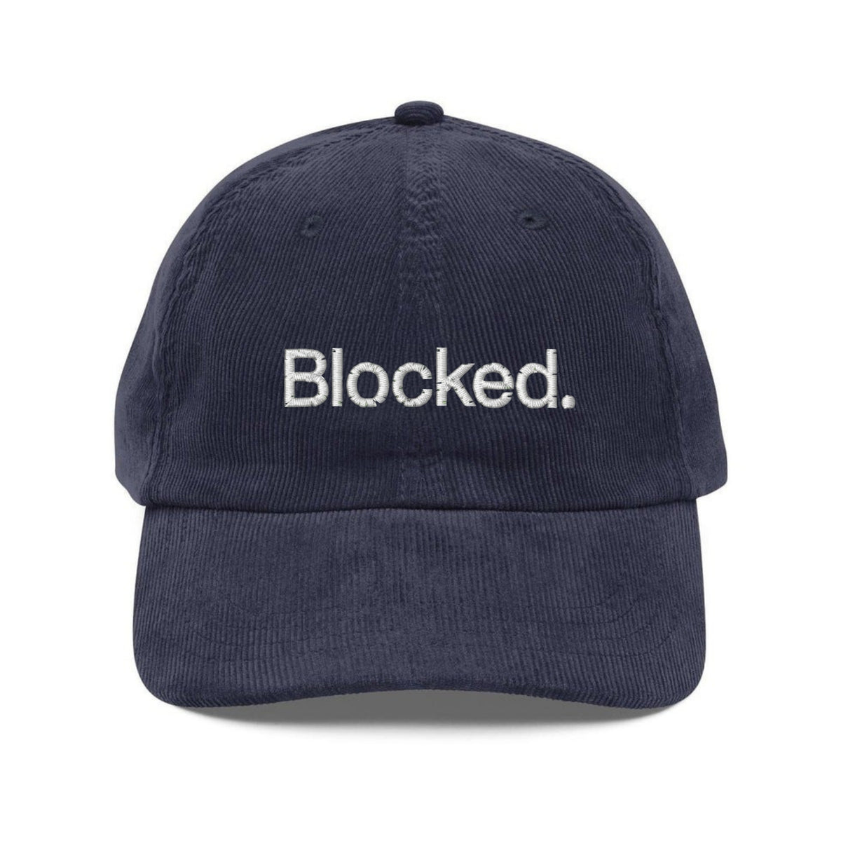 Custom Embroidered Blocked Embroidered Hat