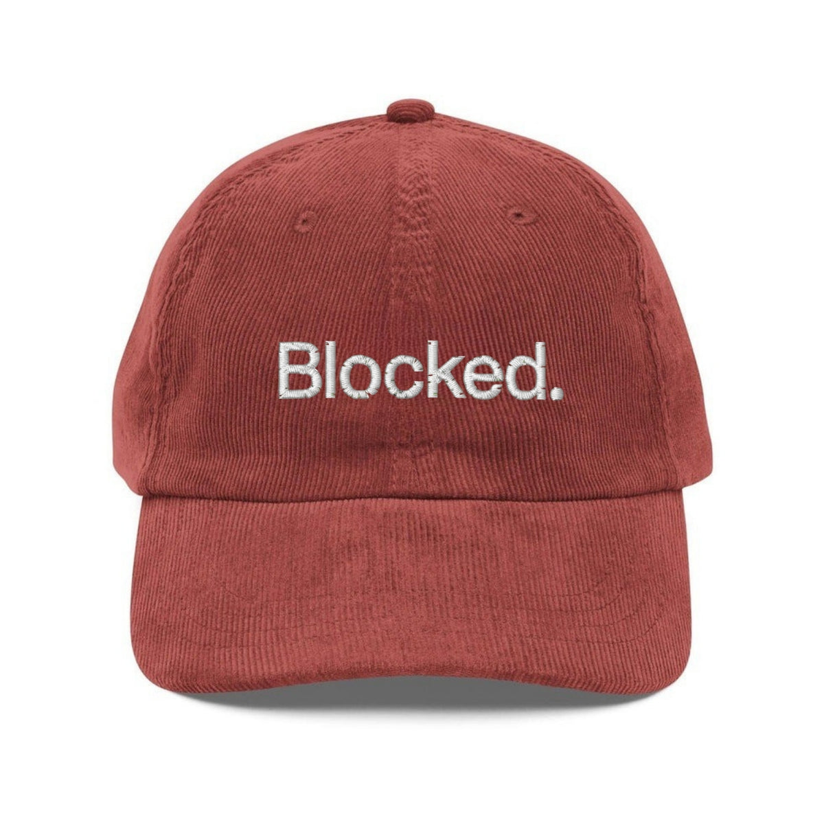 Custom Embroidered Blocked Embroidered Hat