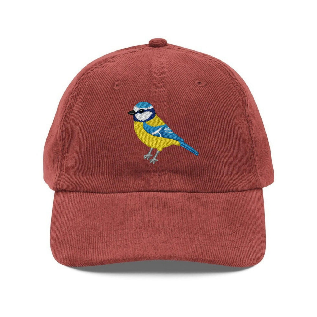 Custom Embroidered Blue Tit Hat