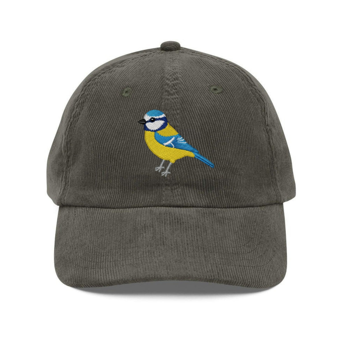 Custom Embroidered Blue Tit Hat