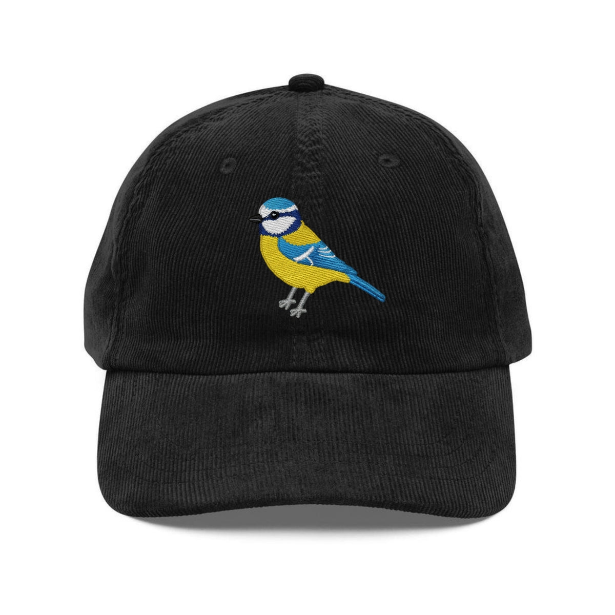 Custom Embroidered Blue Tit Hat
