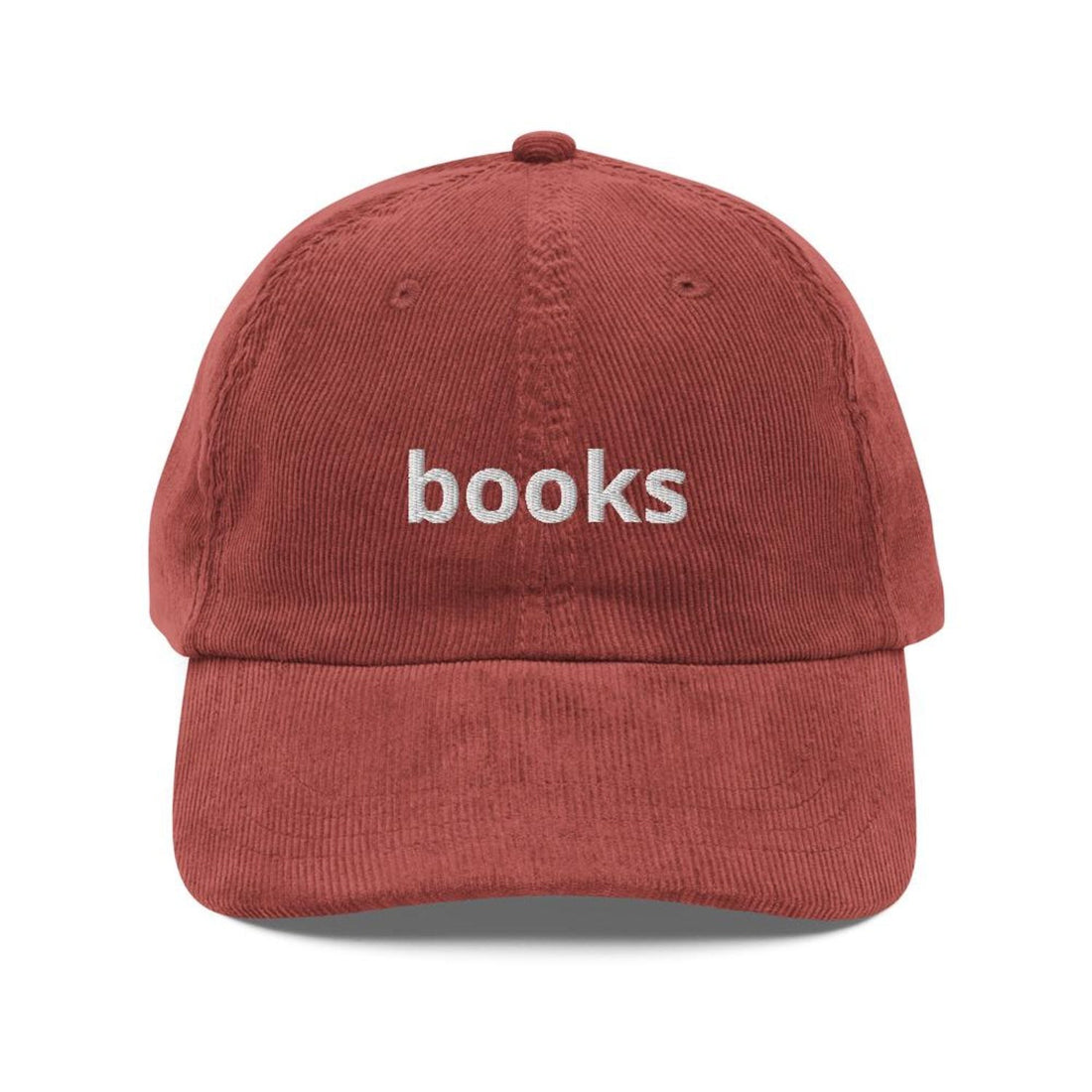 Custom Embroidered Books Hat