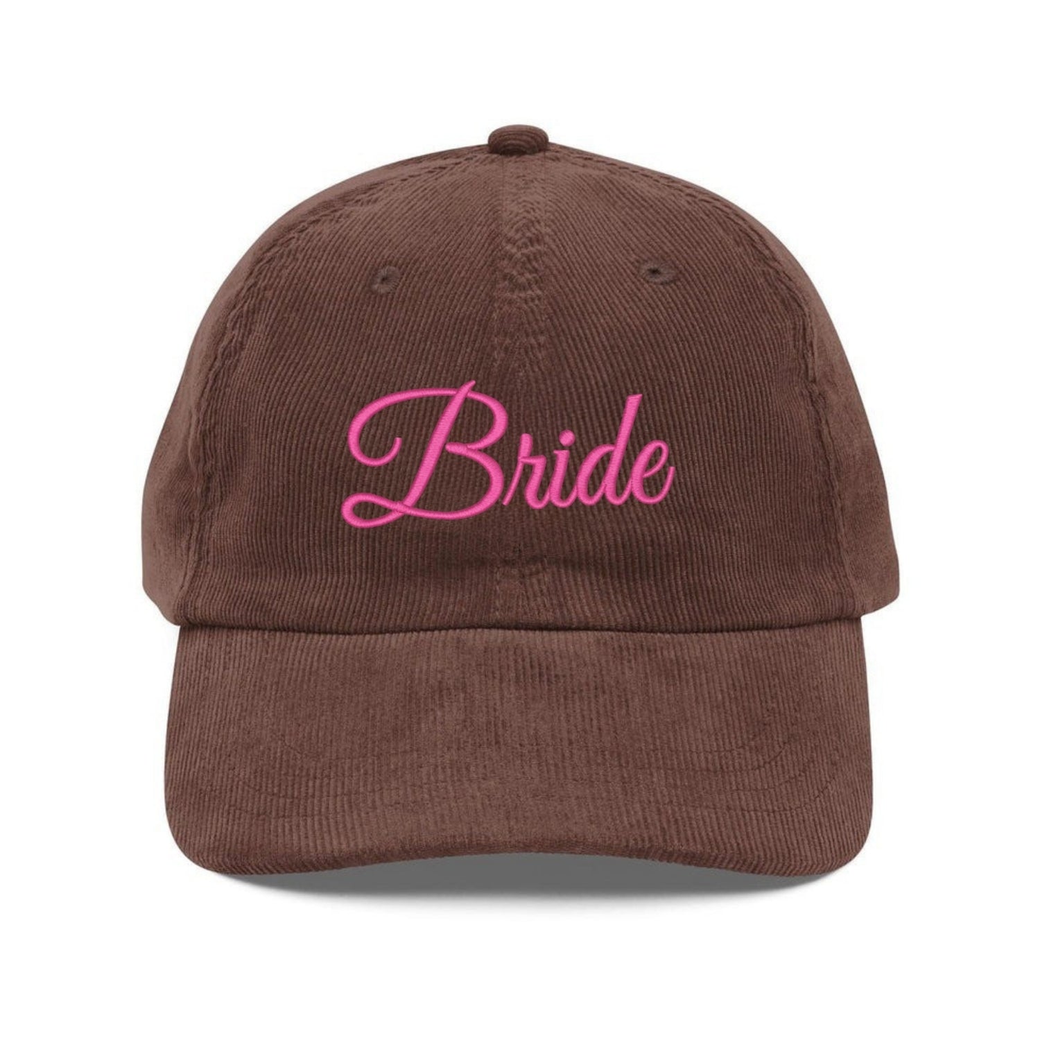 Custom Embroidered Bride Hat - Quirky Bachelorette Party Cap