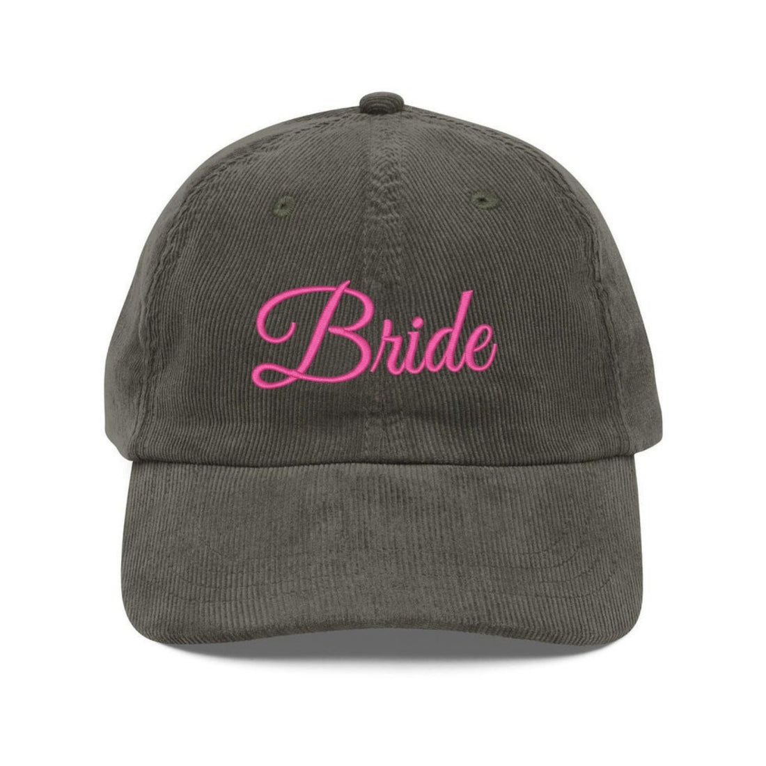 Custom Embroidered Bride Hat - Quirky Bachelorette Party Cap