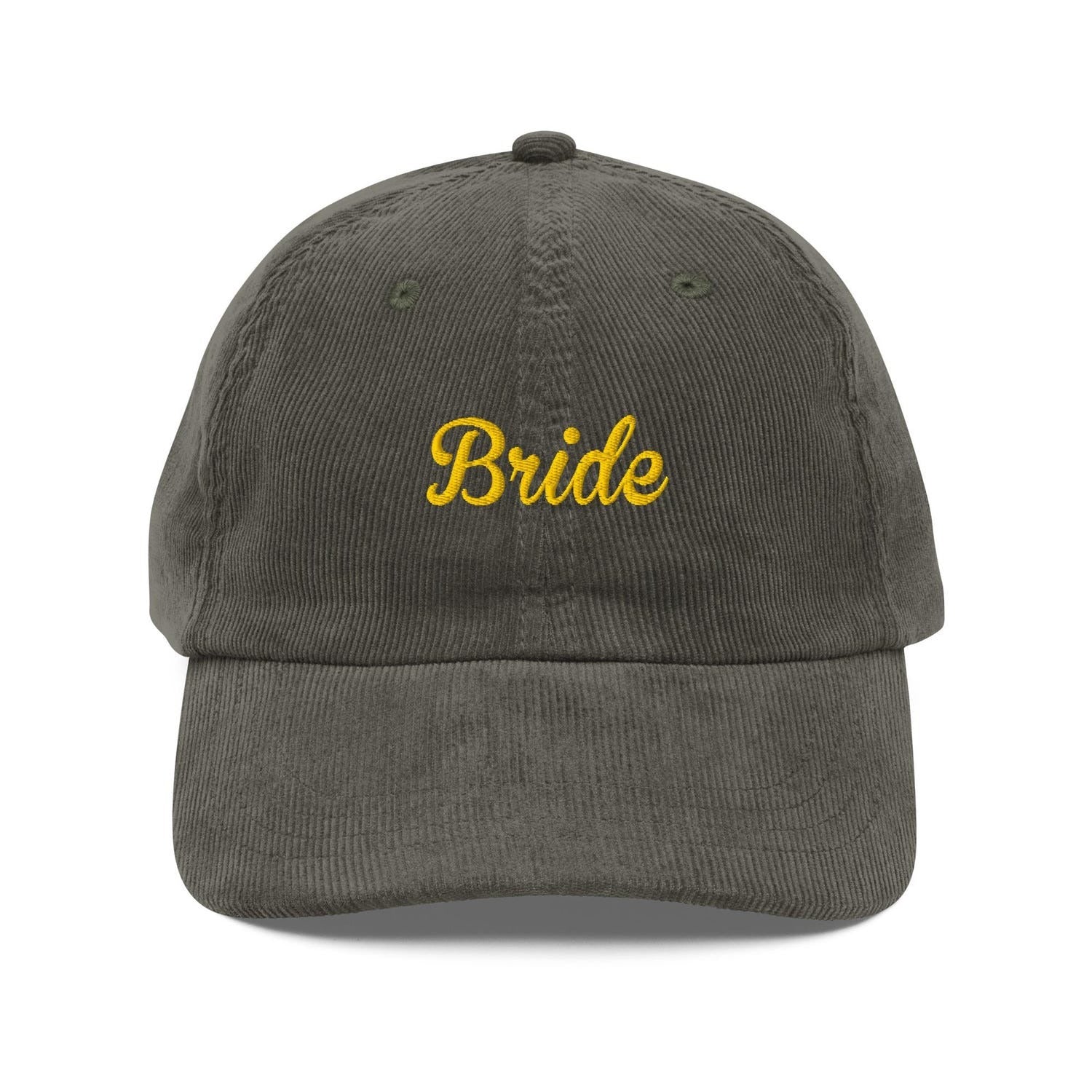 Custom Embroidered Bride Hat