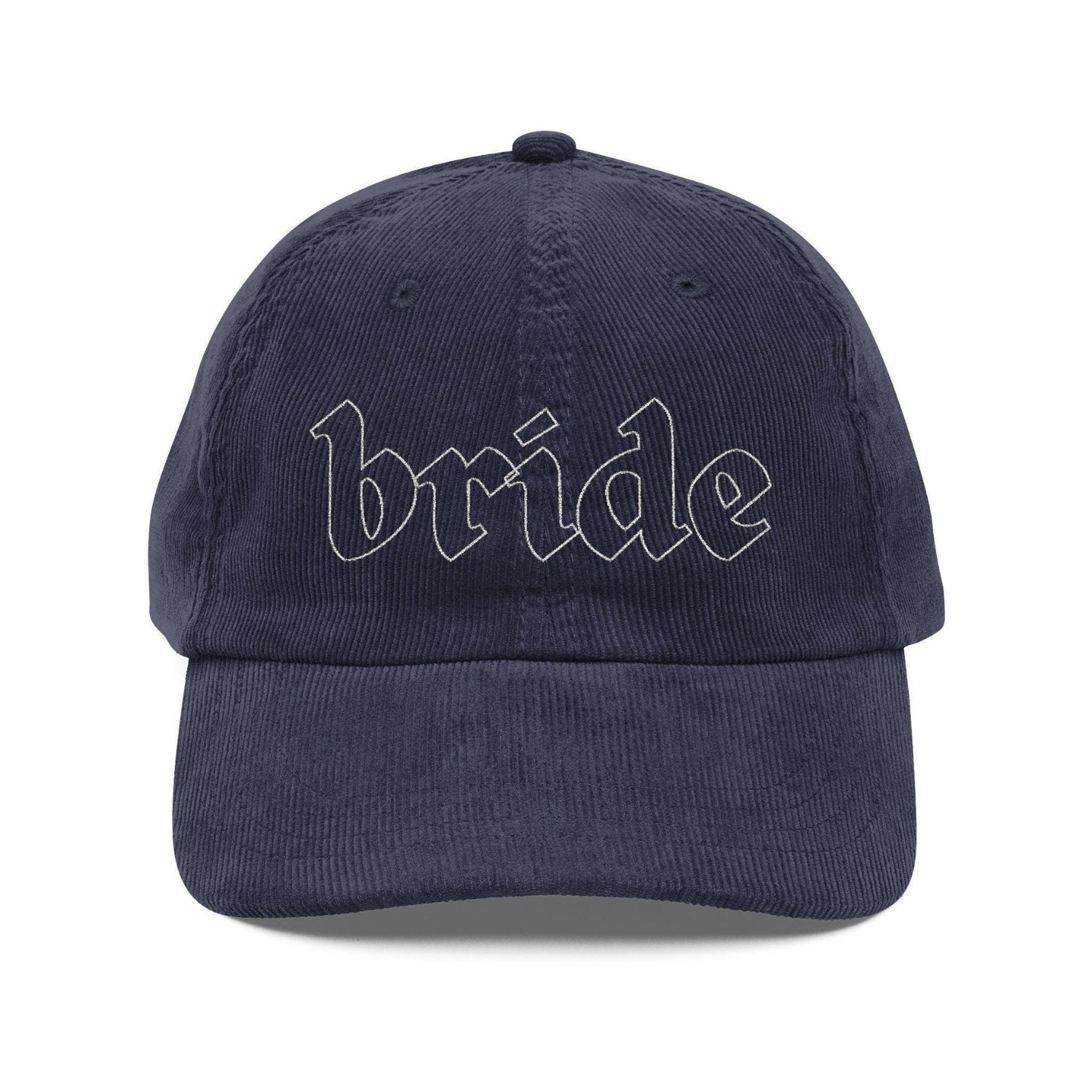 Custom Embroidered Bride Hat - Baseball Bachelorette Party Hat
