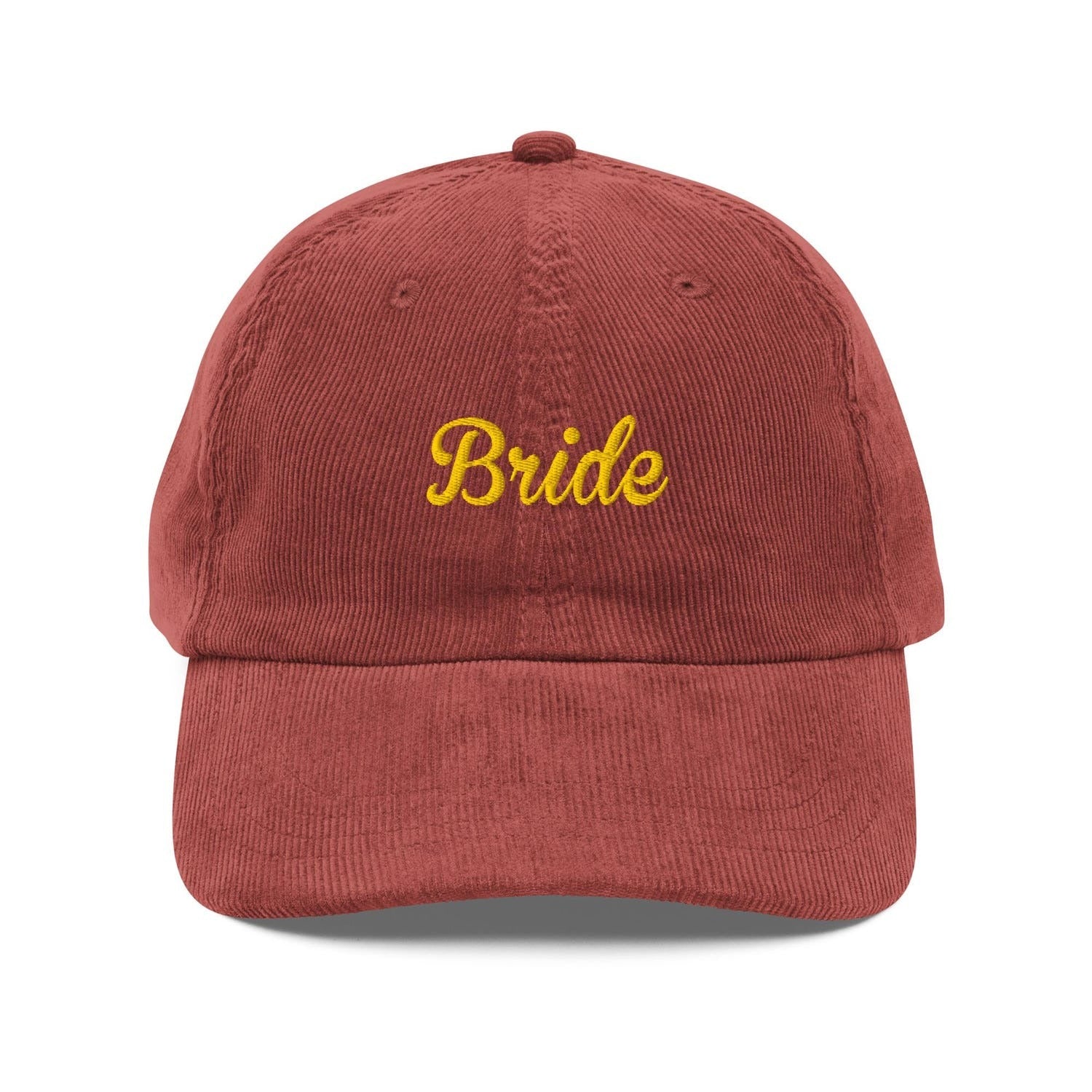 Custom Embroidered Bride Hat