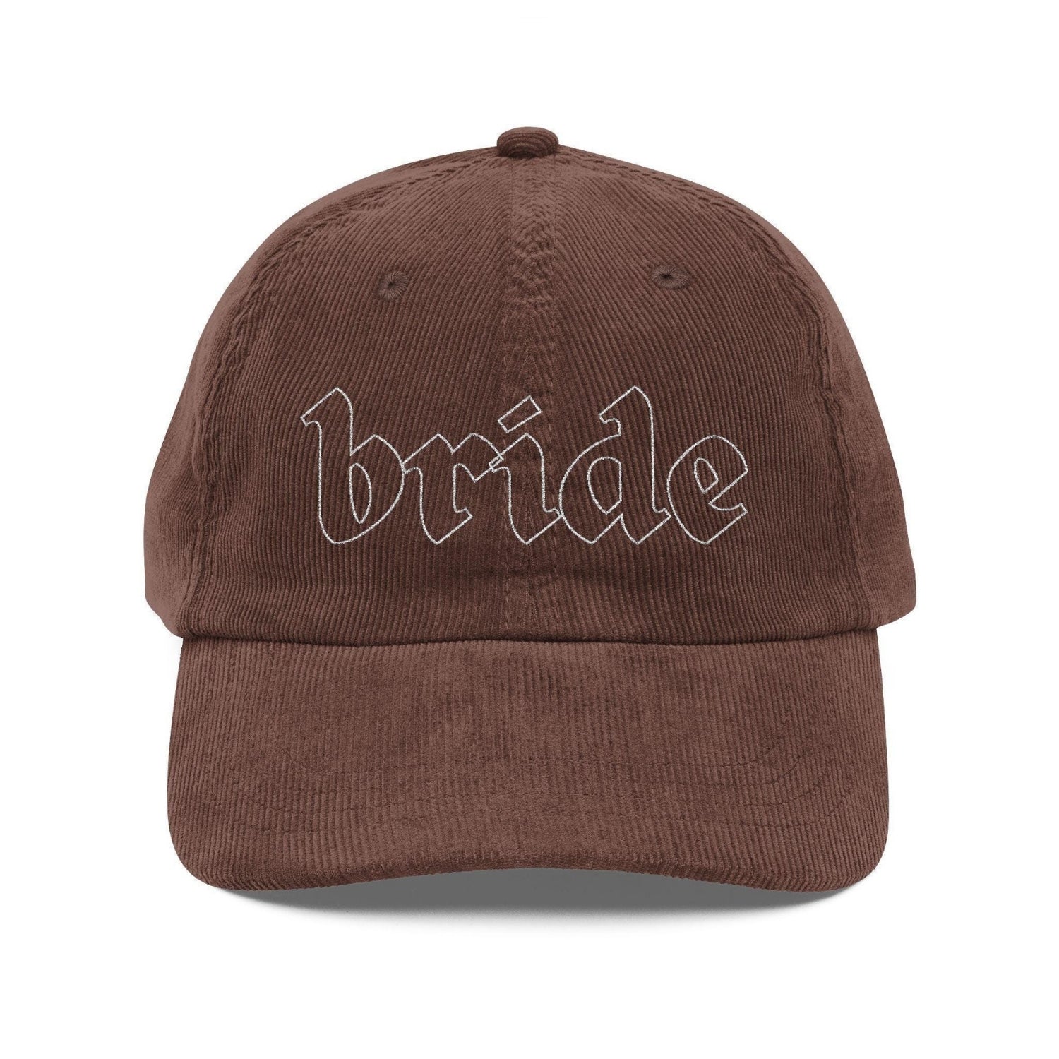 Custom Embroidered Bride Hat - Baseball Bachelorette Party Hat