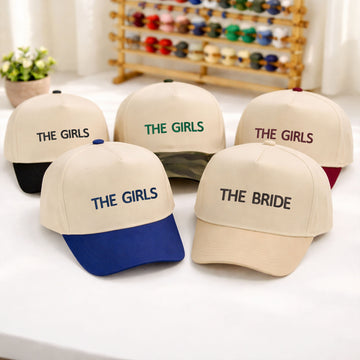 Custom Embroidered Bride Squad Snapback Hat