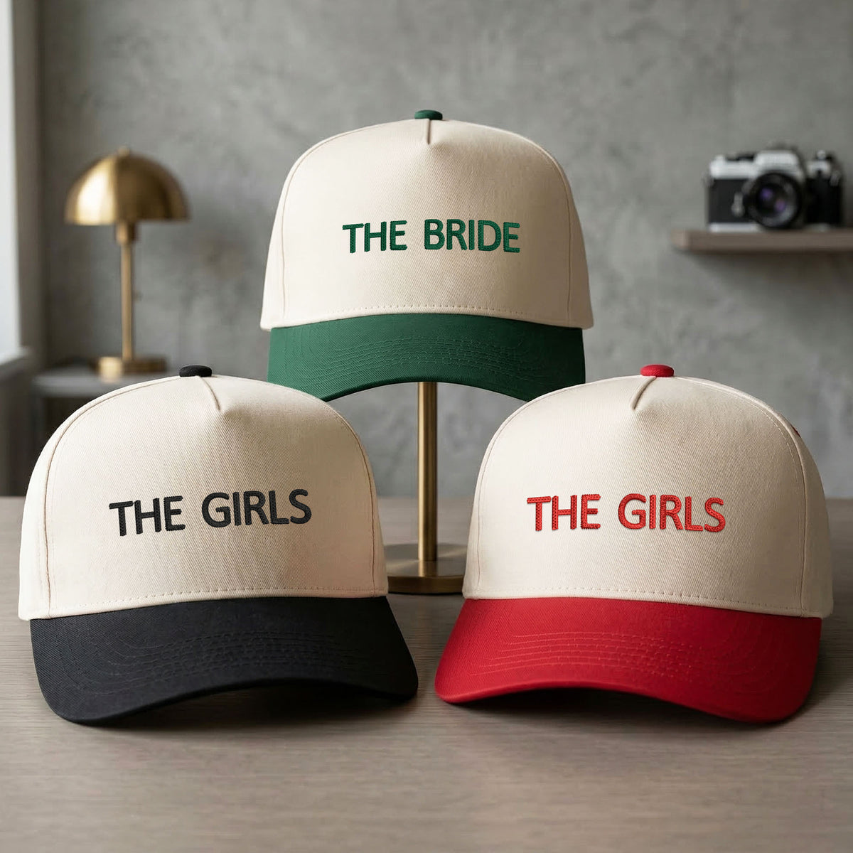 Custom Embroidered Bride Squad Snapback Hat