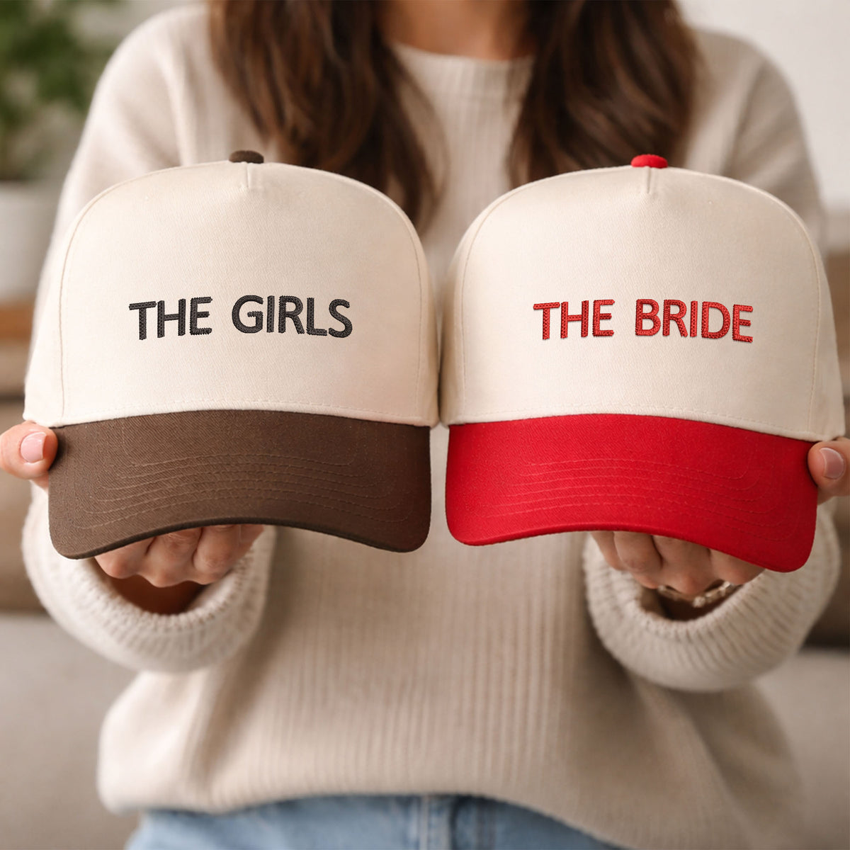Custom Embroidered Bride Squad Snapback Hat