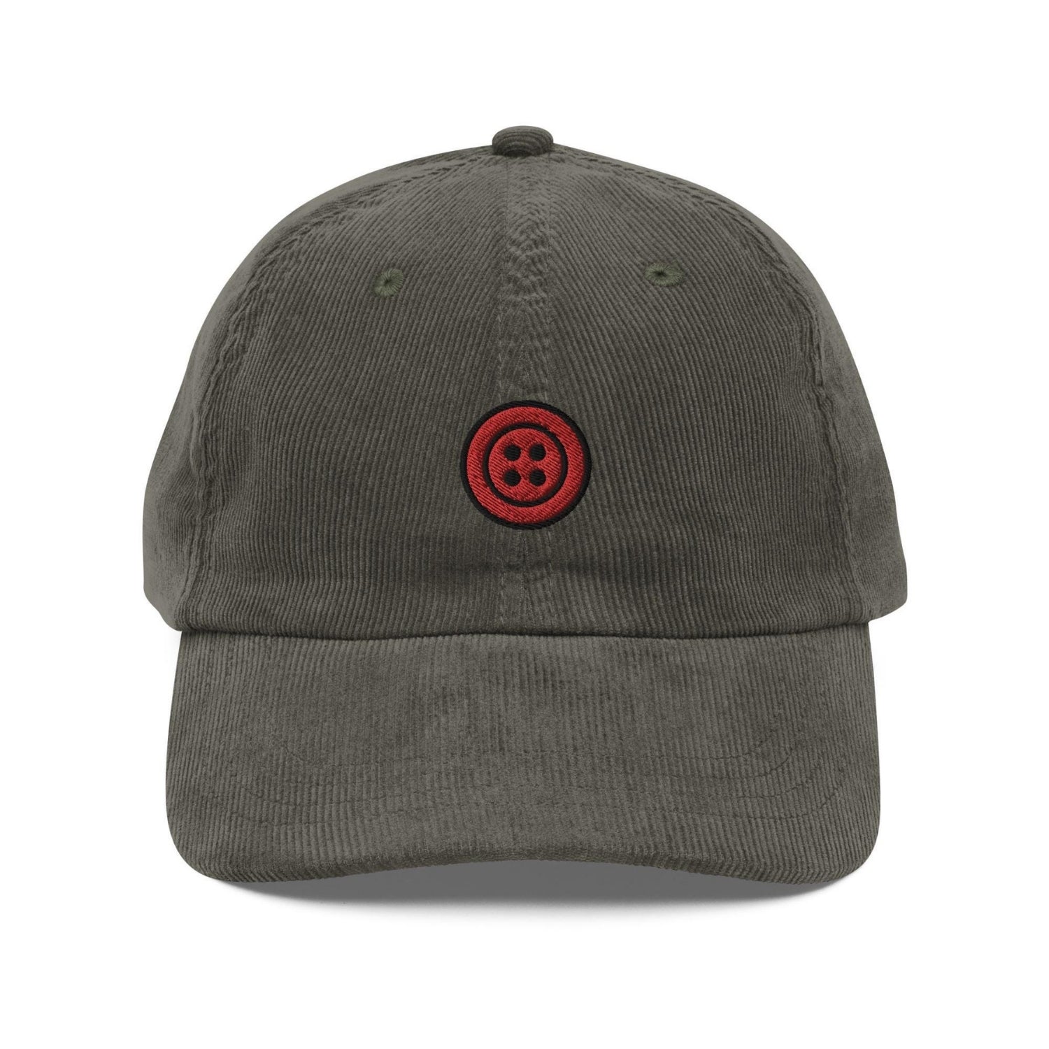 Custom Embroidered Button Hat