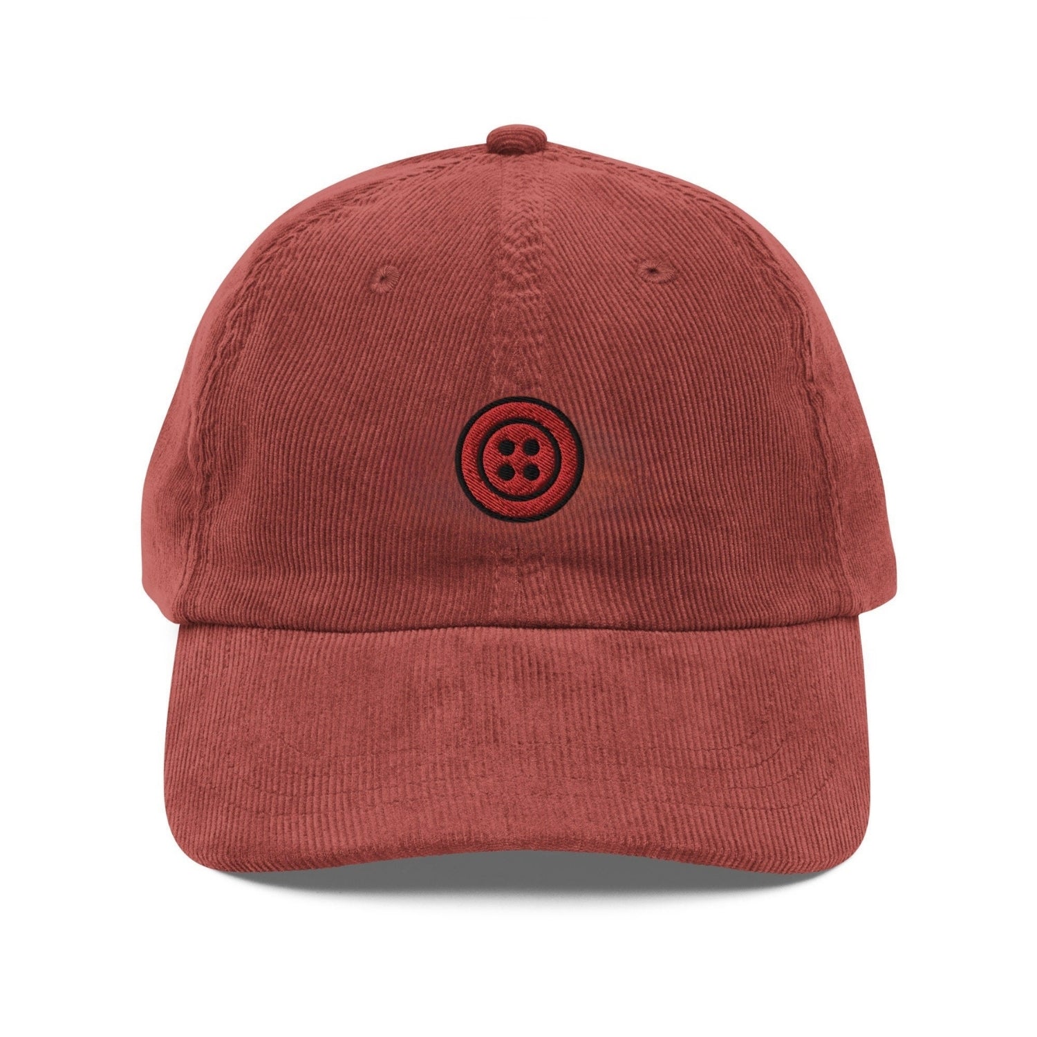 Custom Embroidered Button Hat