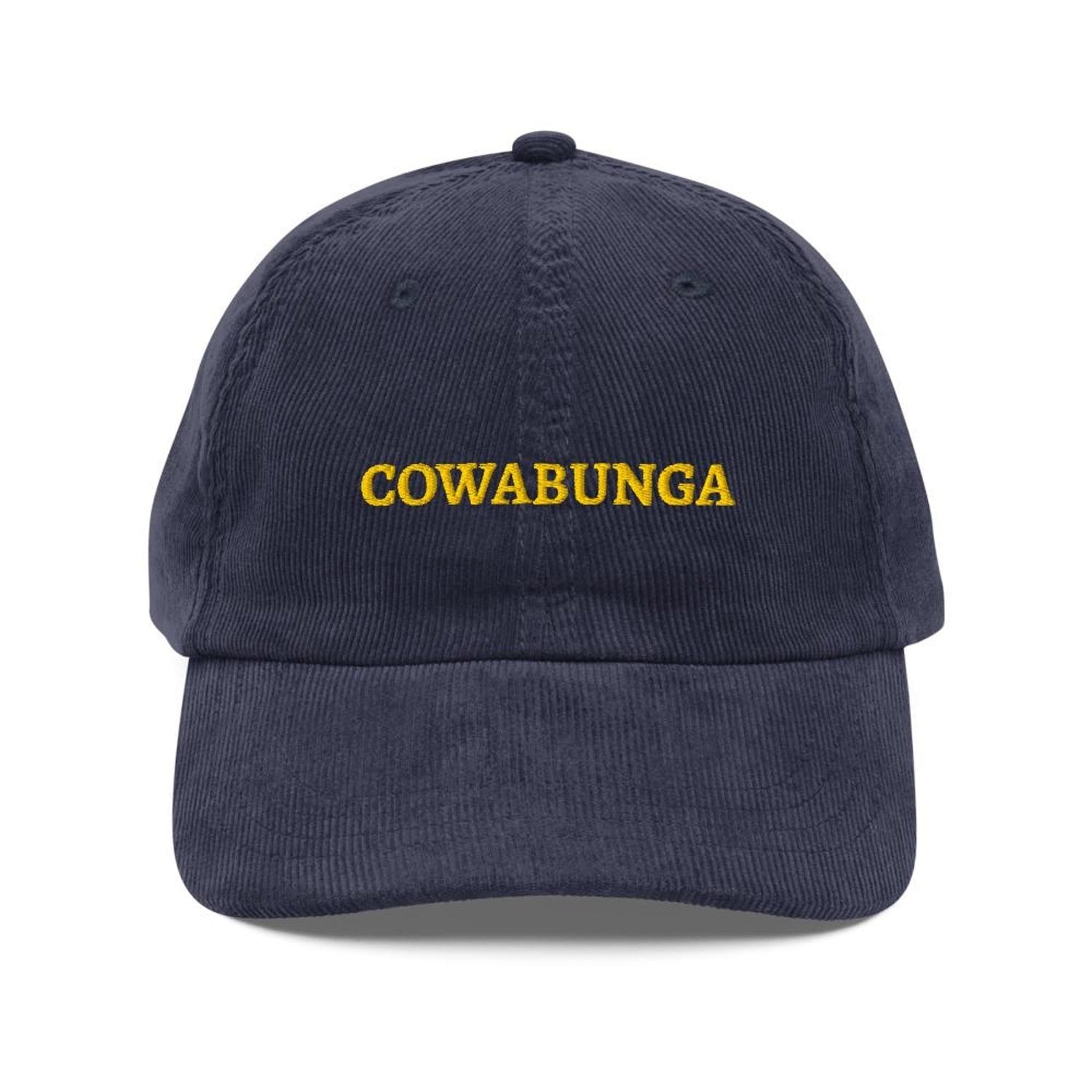 Custom Embroidered COWABUNGA Funny Hat