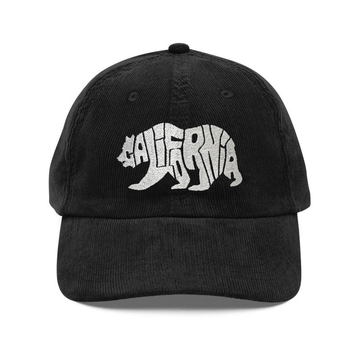 Custom Embroidered California Bear Hat - Vintage West Coast Style Cap