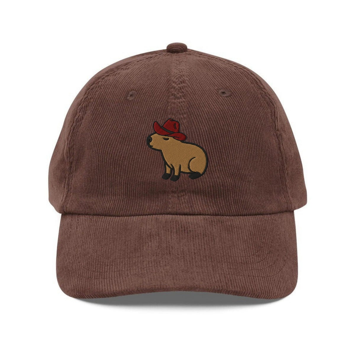 Custom Embroidered Capybara Cowboy Hat