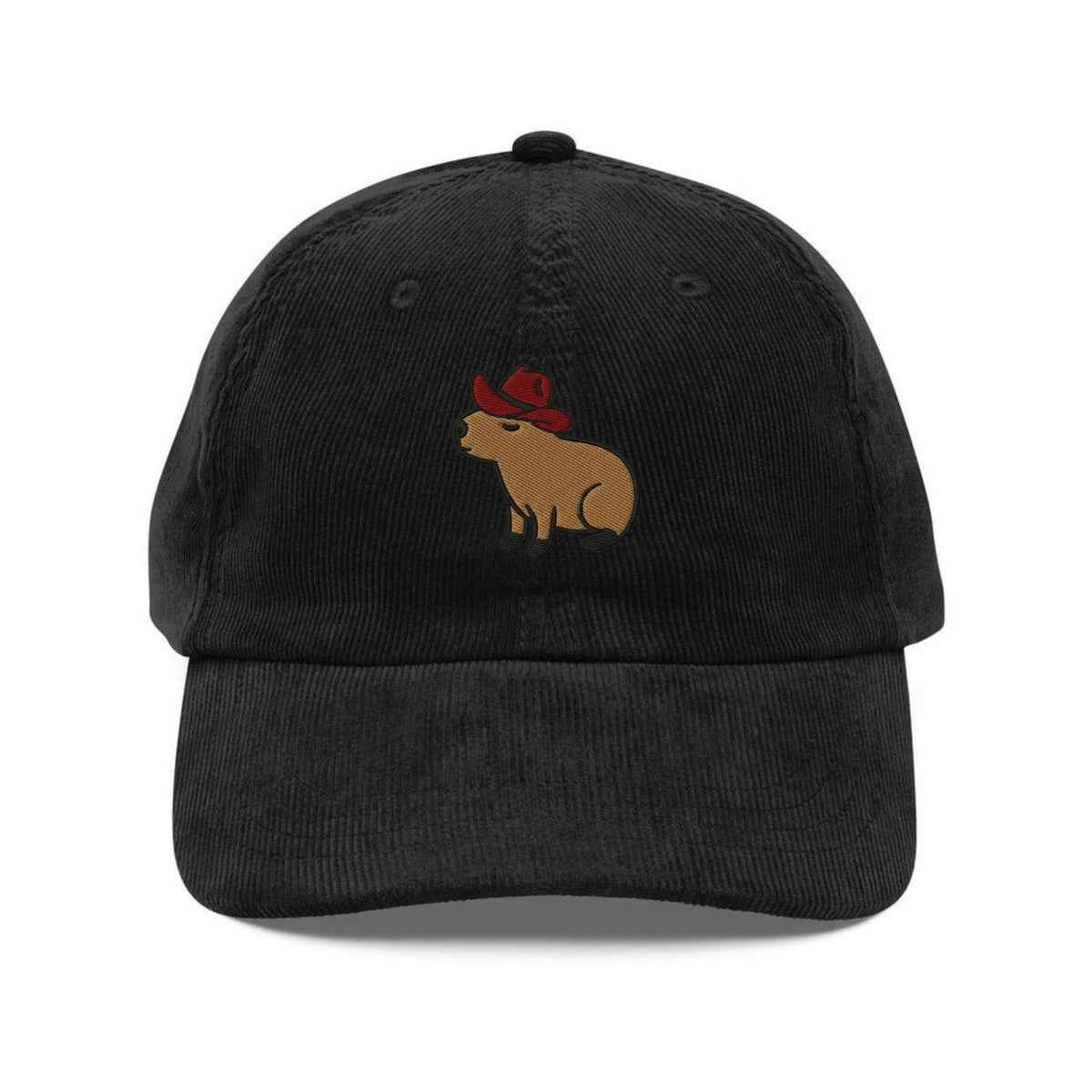 Custom Embroidered Capybara Cowboy Hat