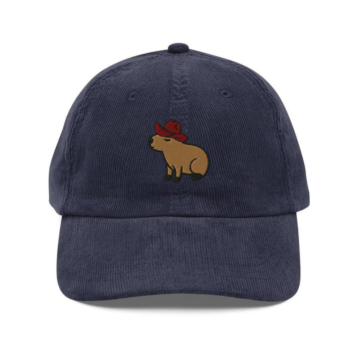 Custom Embroidered Capybara Cowboy Hat