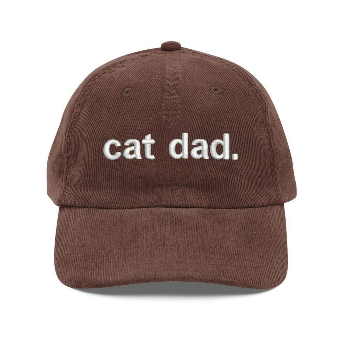 Custom Embroidered Cat Dad Hat