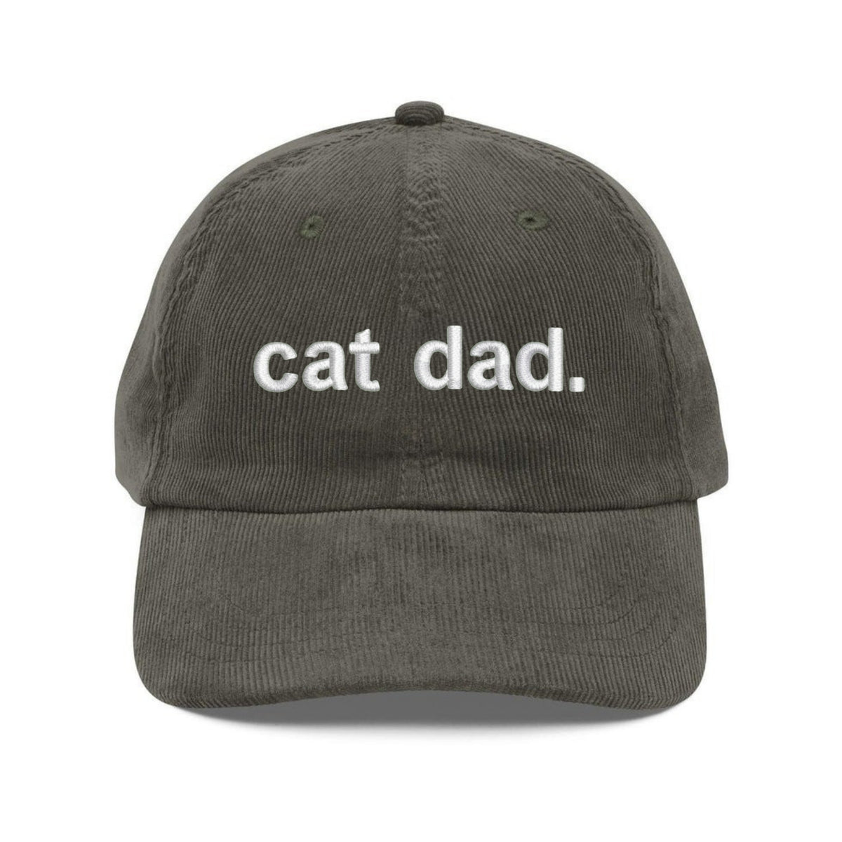 Custom Embroidered Cat Dad Hat