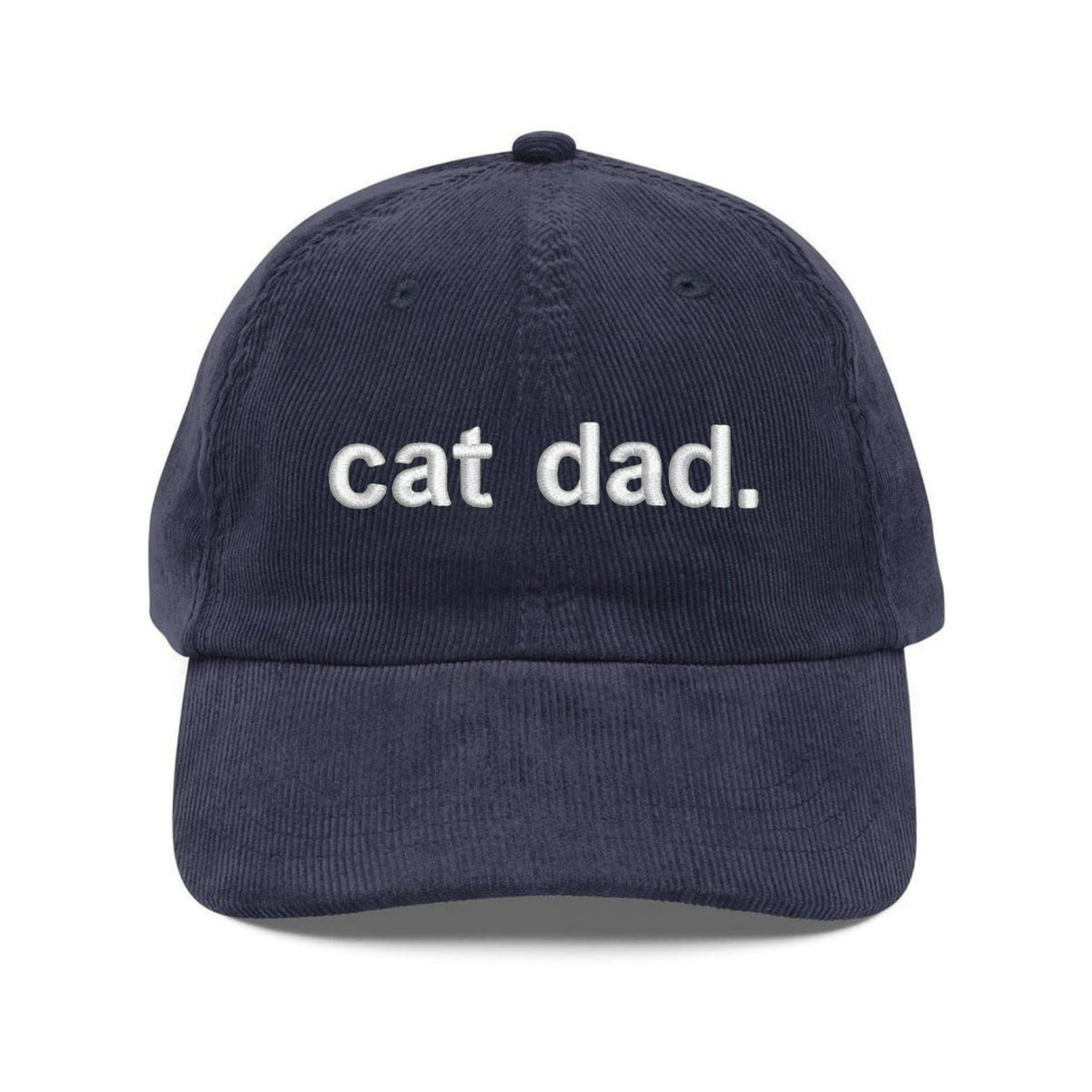 Custom Embroidered Cat Dad Hat
