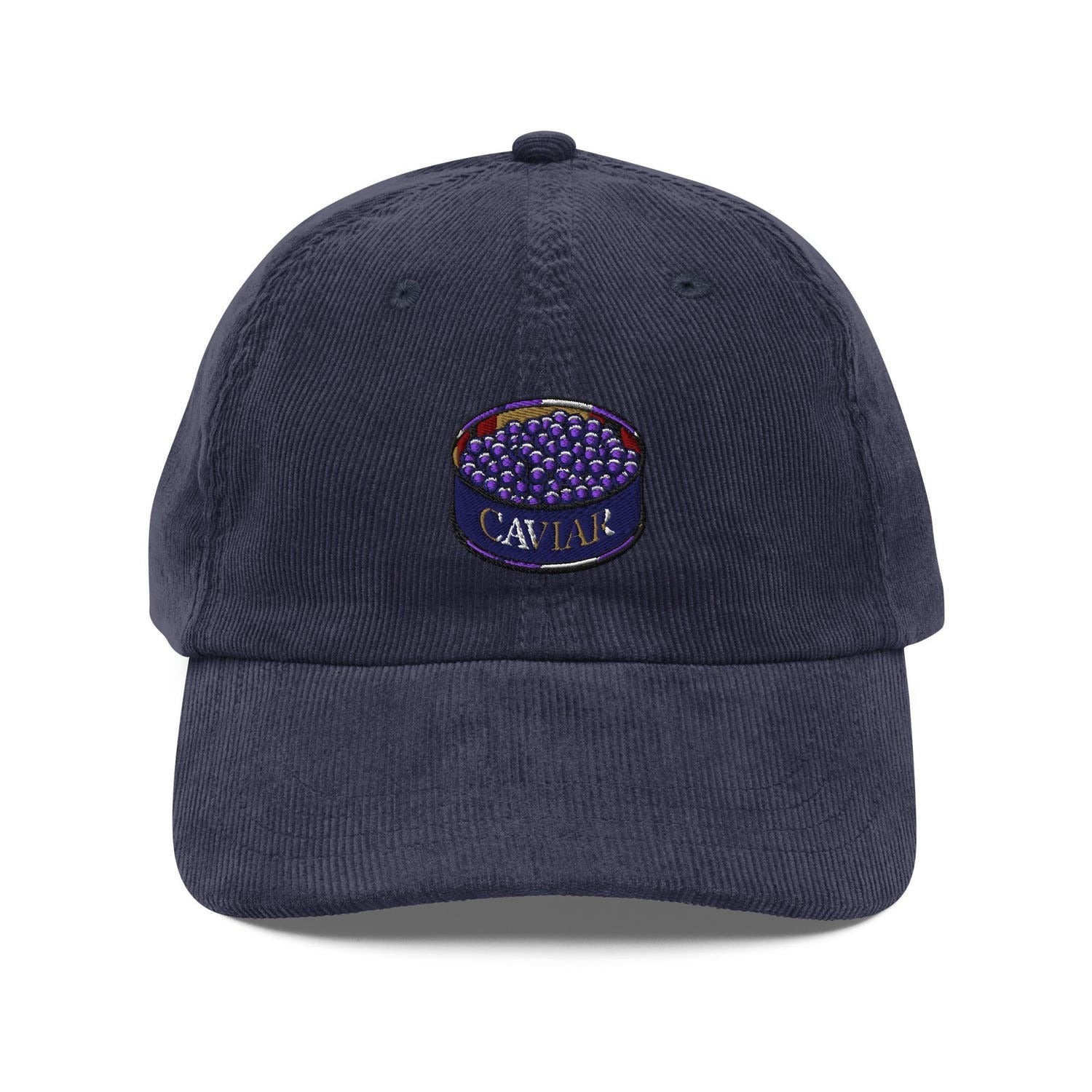 Custom Embroidered Caviar Hat