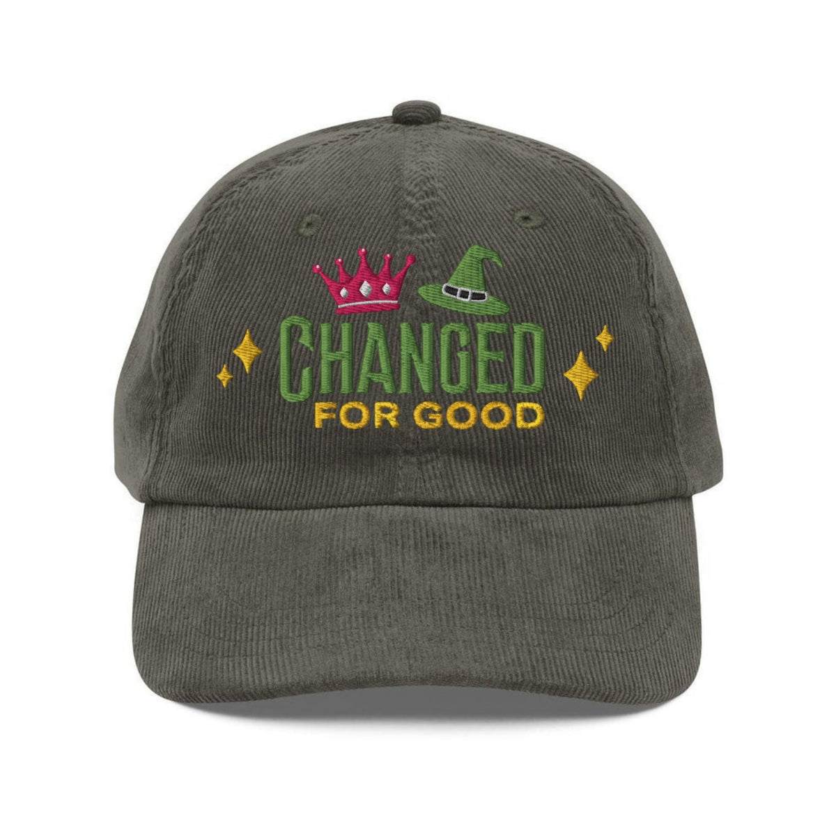 Custom Embroidered Changed For Good Wicked Hat