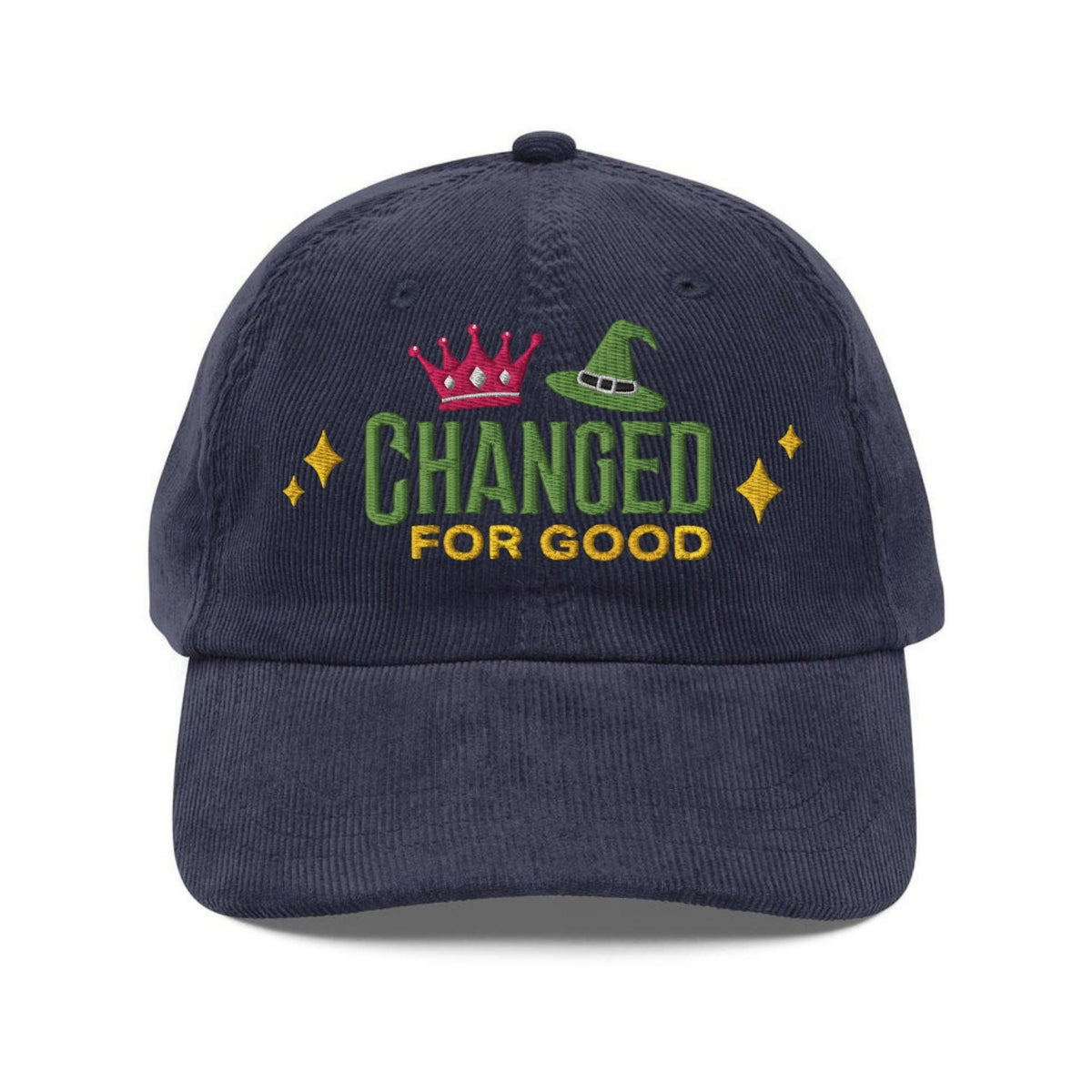 Custom Embroidered Changed For Good Wicked Hat