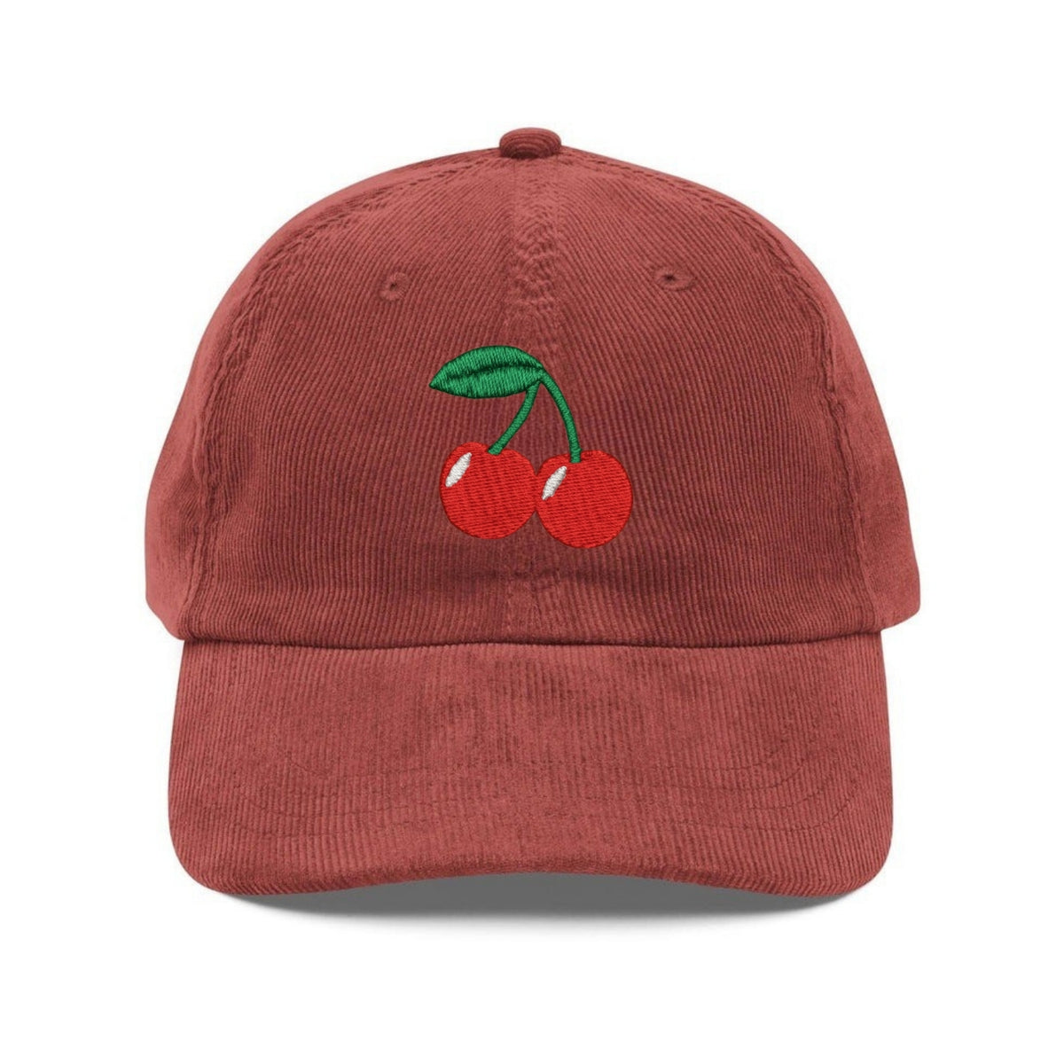 Custom Embroidered Cherries Hat