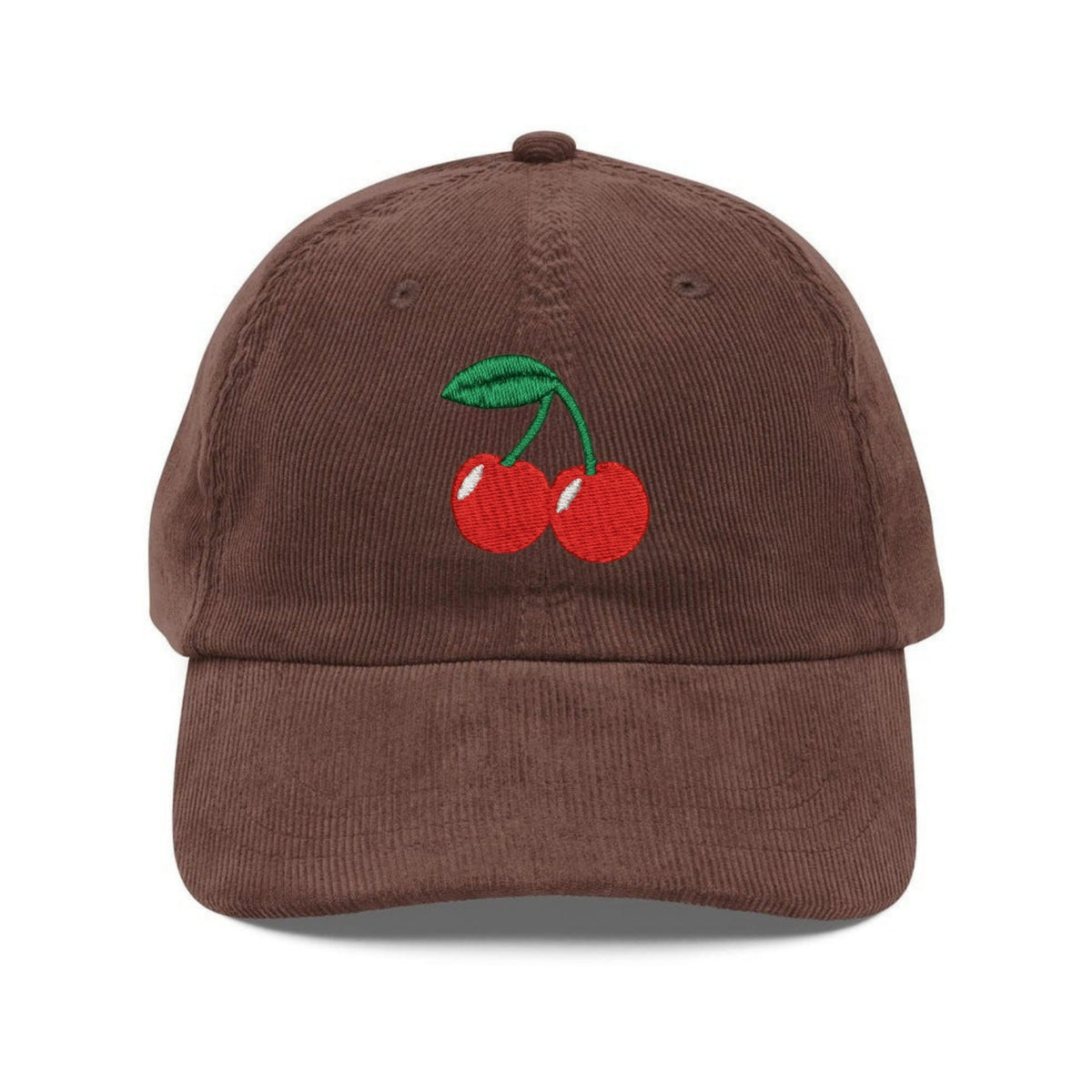 Custom Embroidered Cherries Hat