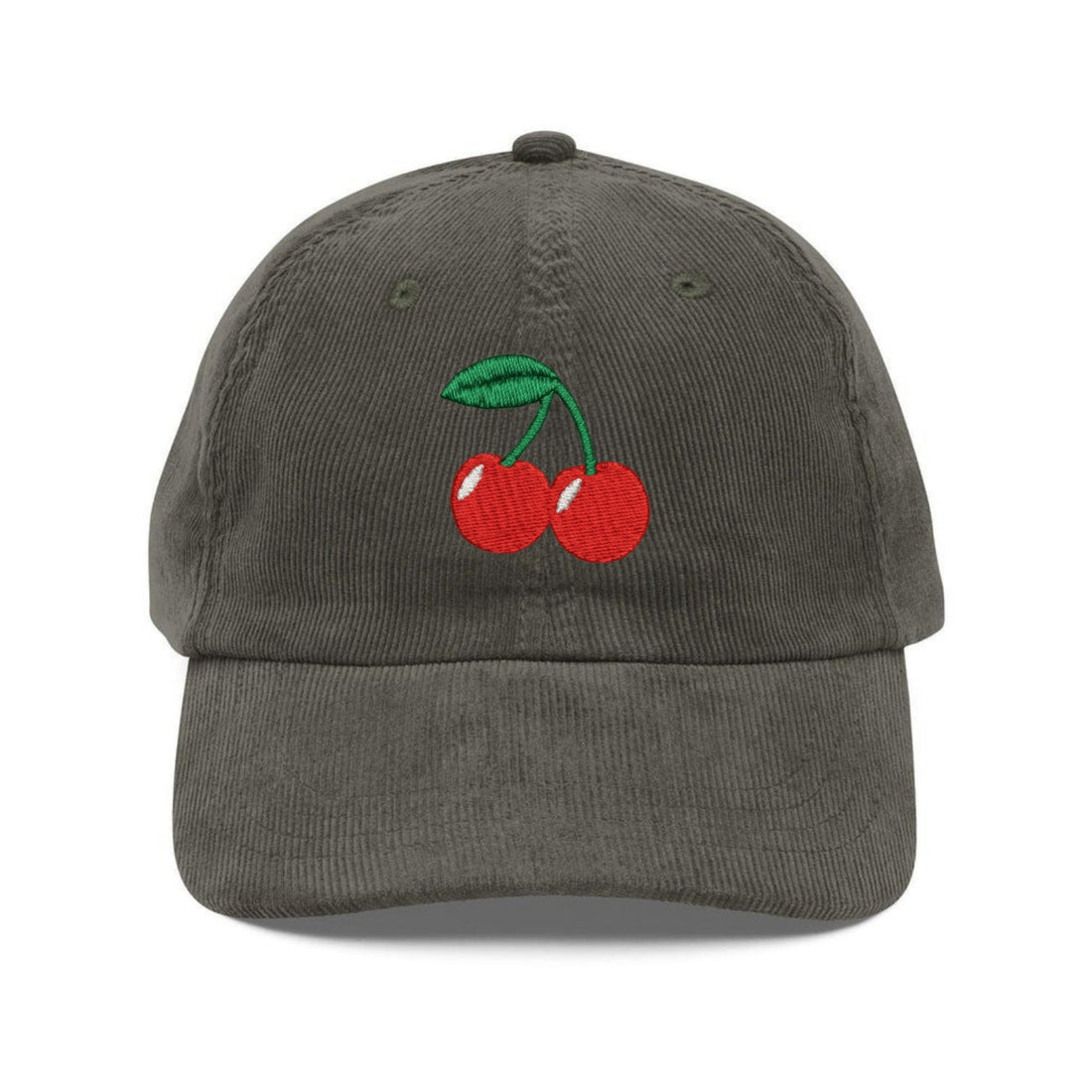 Custom Embroidered Cherries Hat