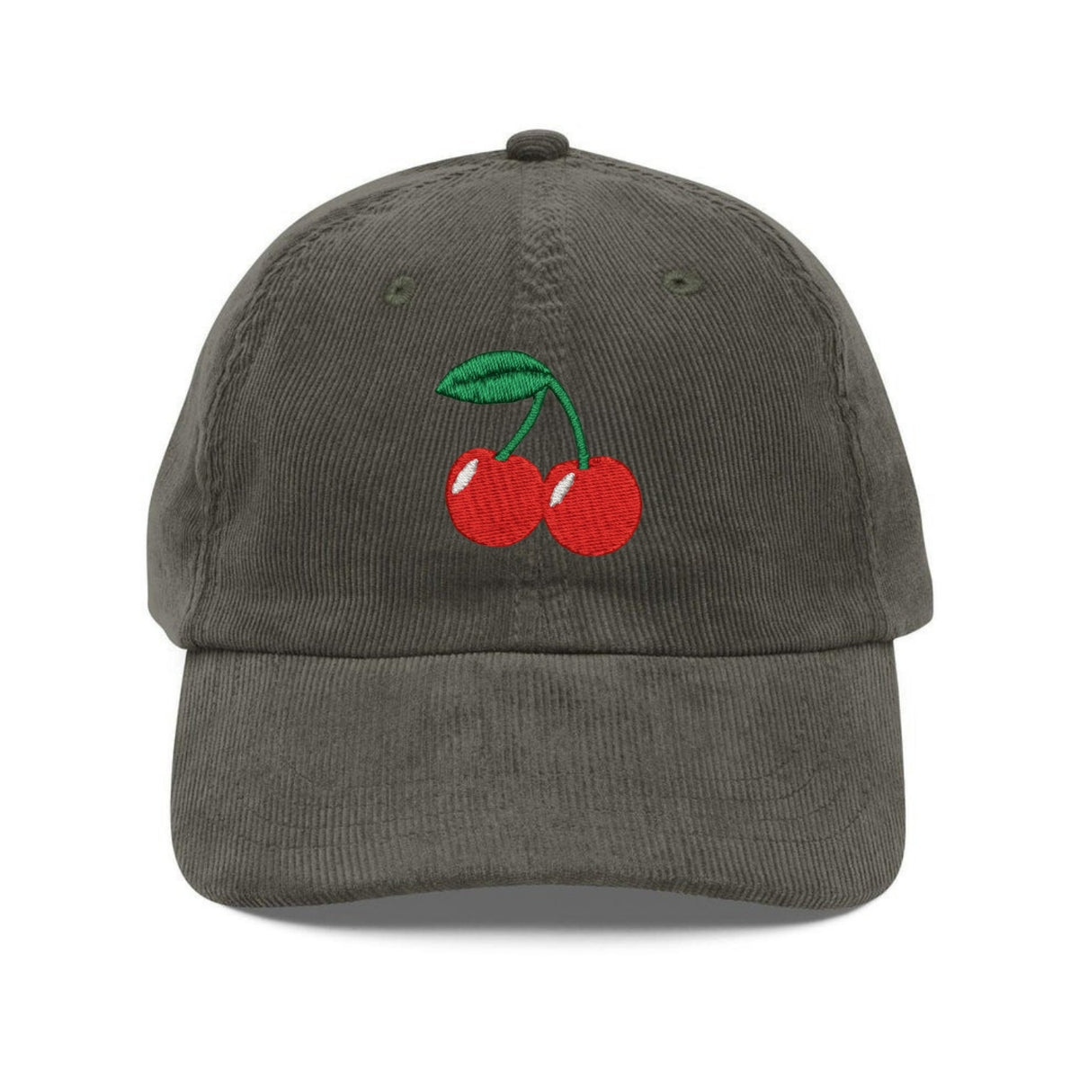 Custom Embroidered Cherries Hat