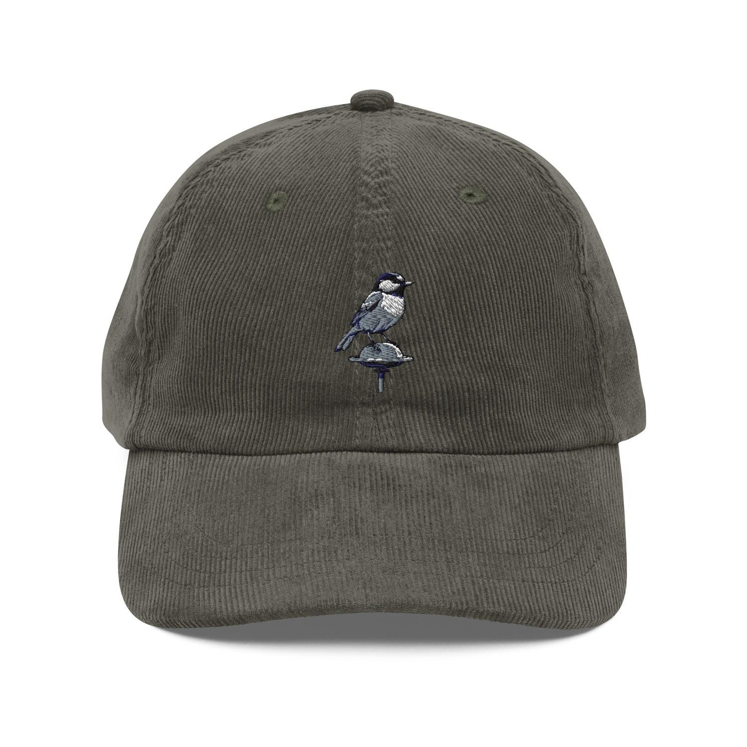 Custom Embroidered Chickadee Hat