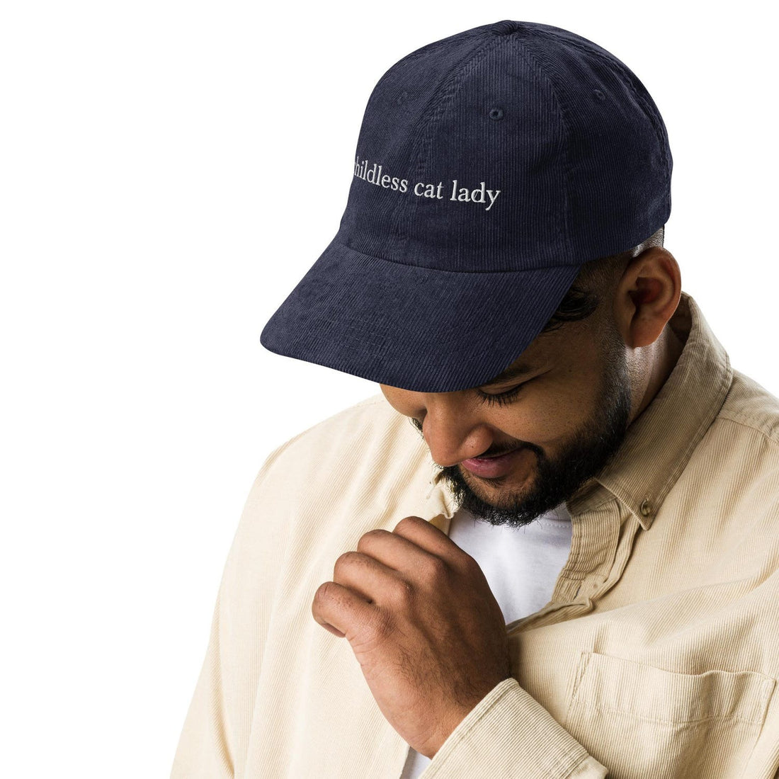 Custom Embroidered Childless Cat Lady Hat