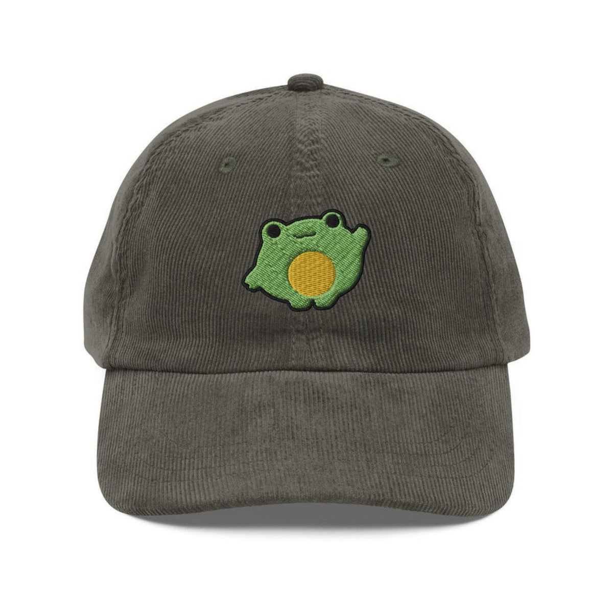 Custom Embroidered Chonky Cartoon Frog Hat
