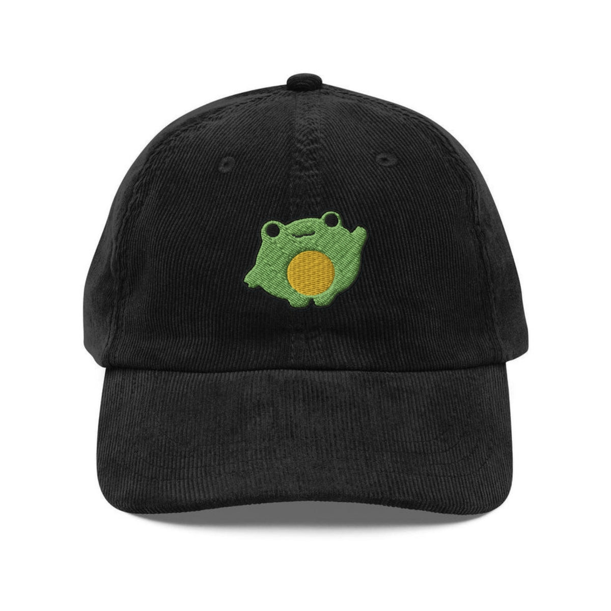 Custom Embroidered Chonky Cartoon Frog Hat