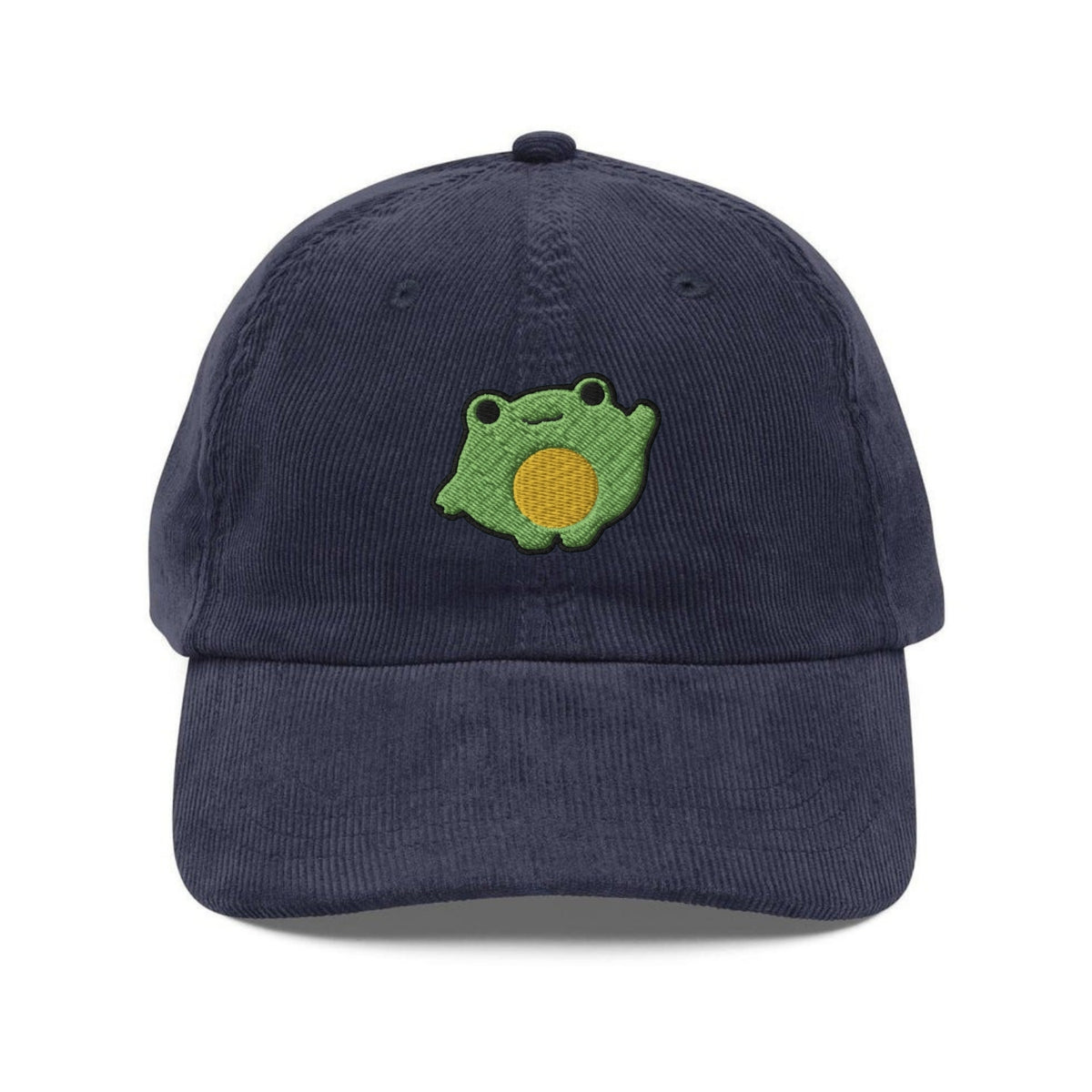 Custom Embroidered Chonky Cartoon Frog Hat