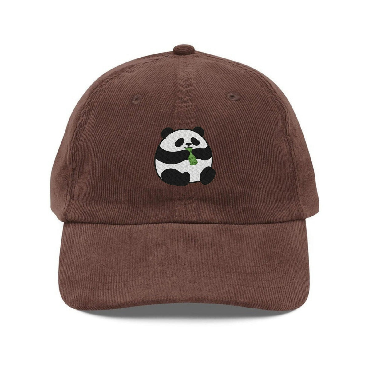 Custom Embroidered Chonky Panda Bear Hat