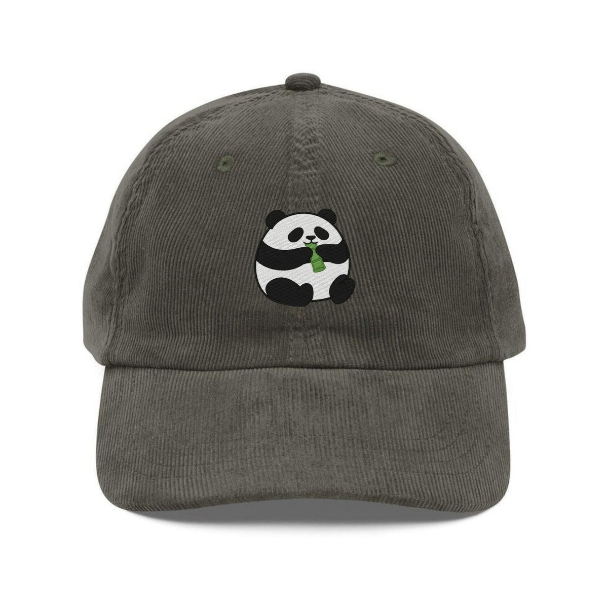 Custom Embroidered Chonky Panda Bear Hat