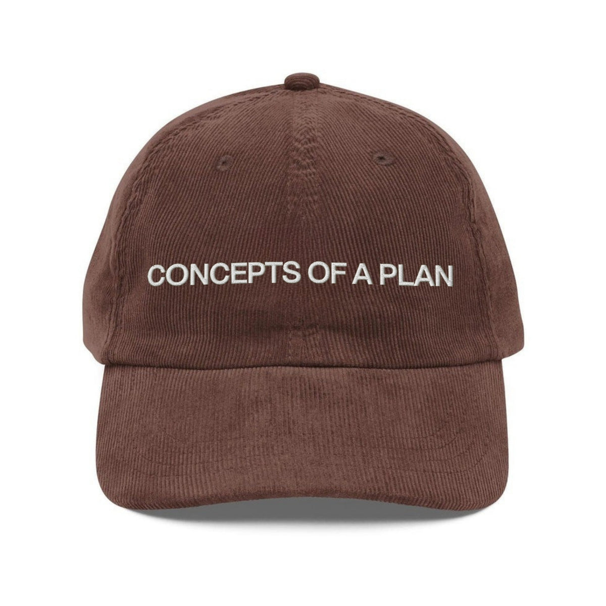 Custom Embroidered Concepts of a Plan Hat