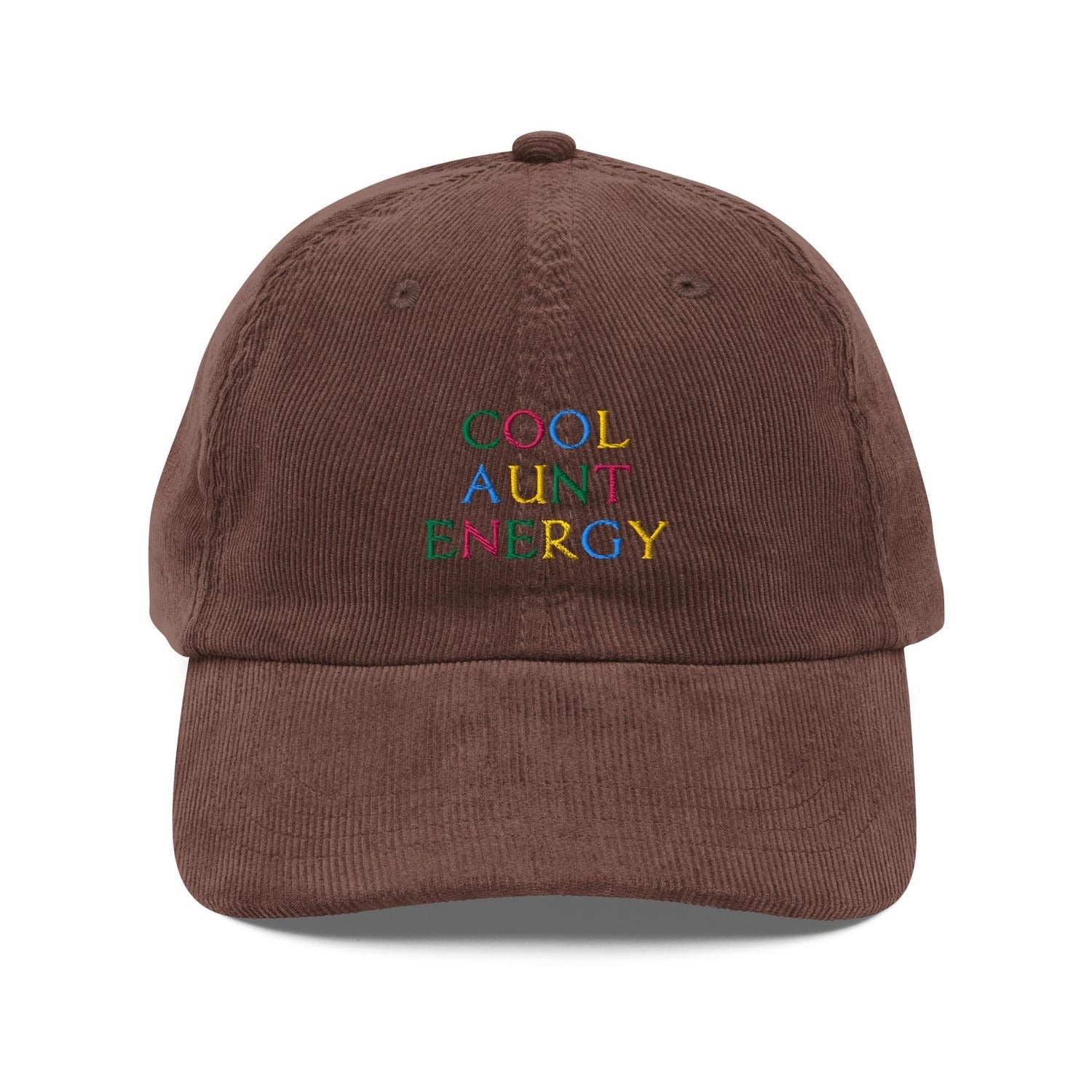 Custom Embroidered Cool Aunt Energy Hat