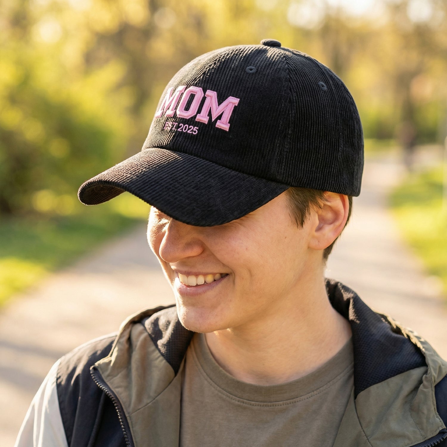 Custom Embroidered Hat - Personalized Logo or Text Dad Cap