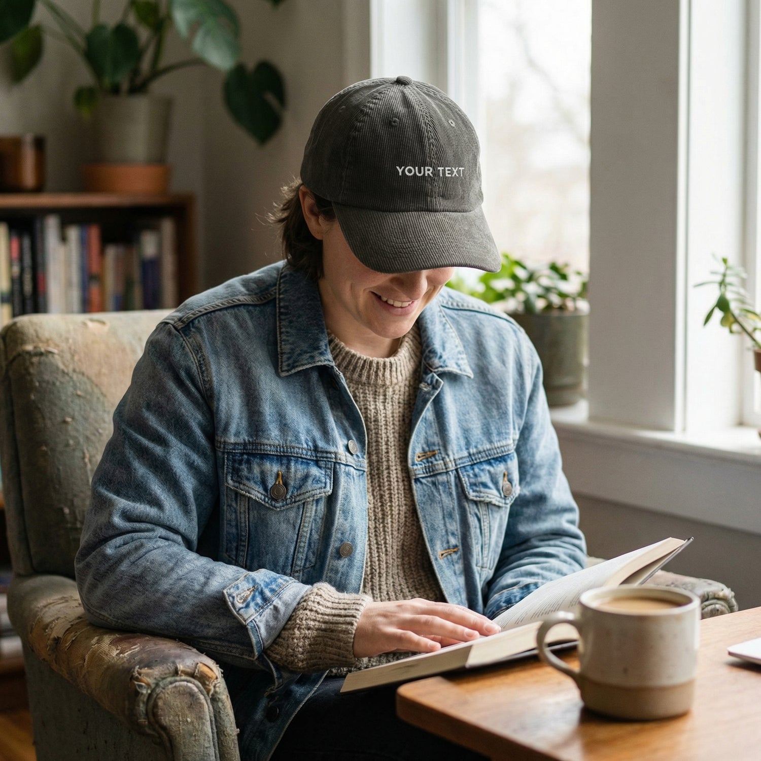 Custom Embroidered Hat - Personalized Logo or Text Dad Cap