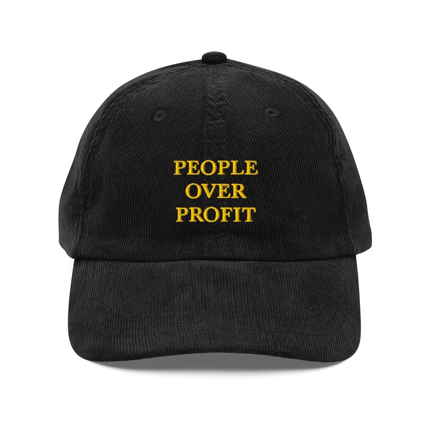 Custom Embroidered People Over Profit Hat