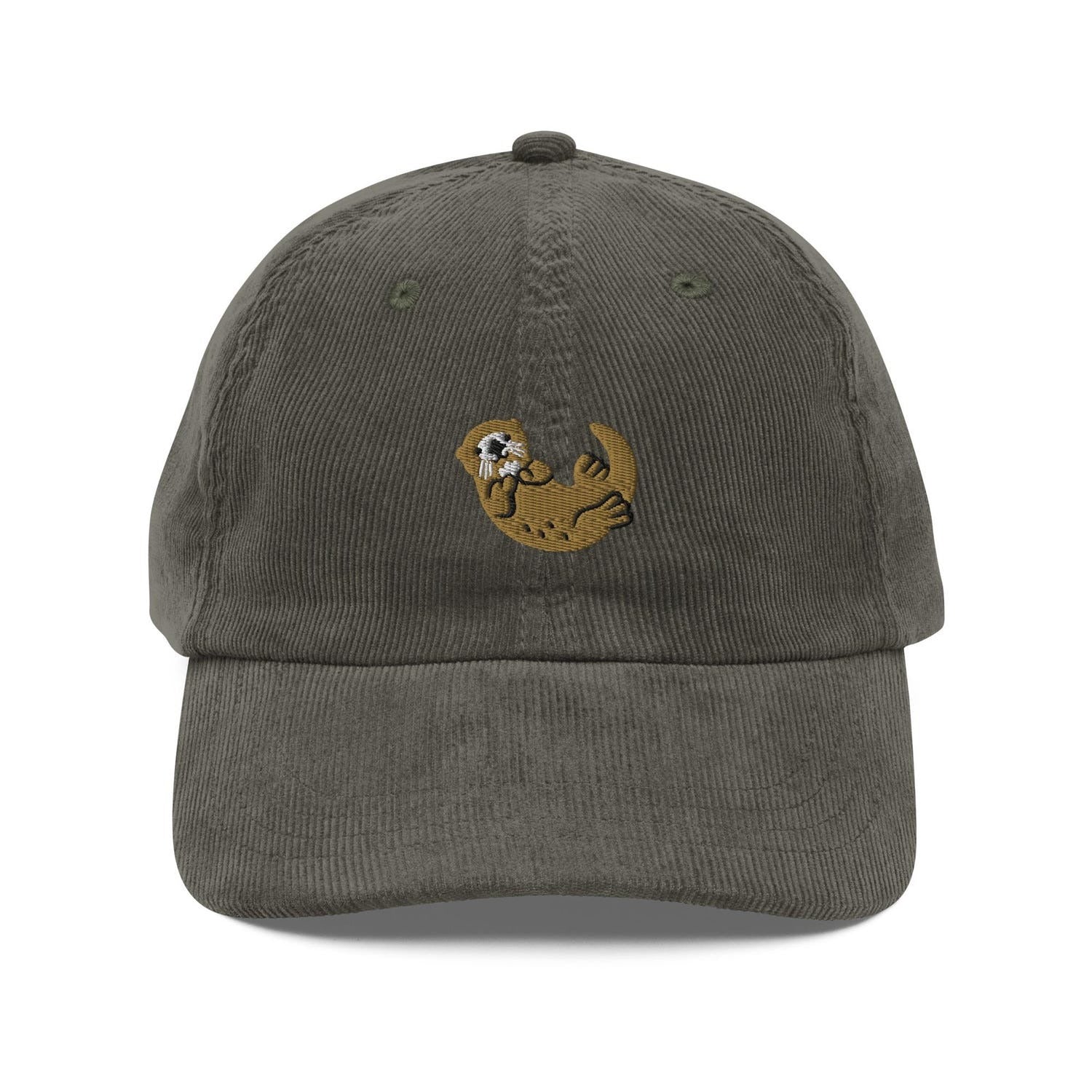 Custom Embroidered Cute Otter Hat