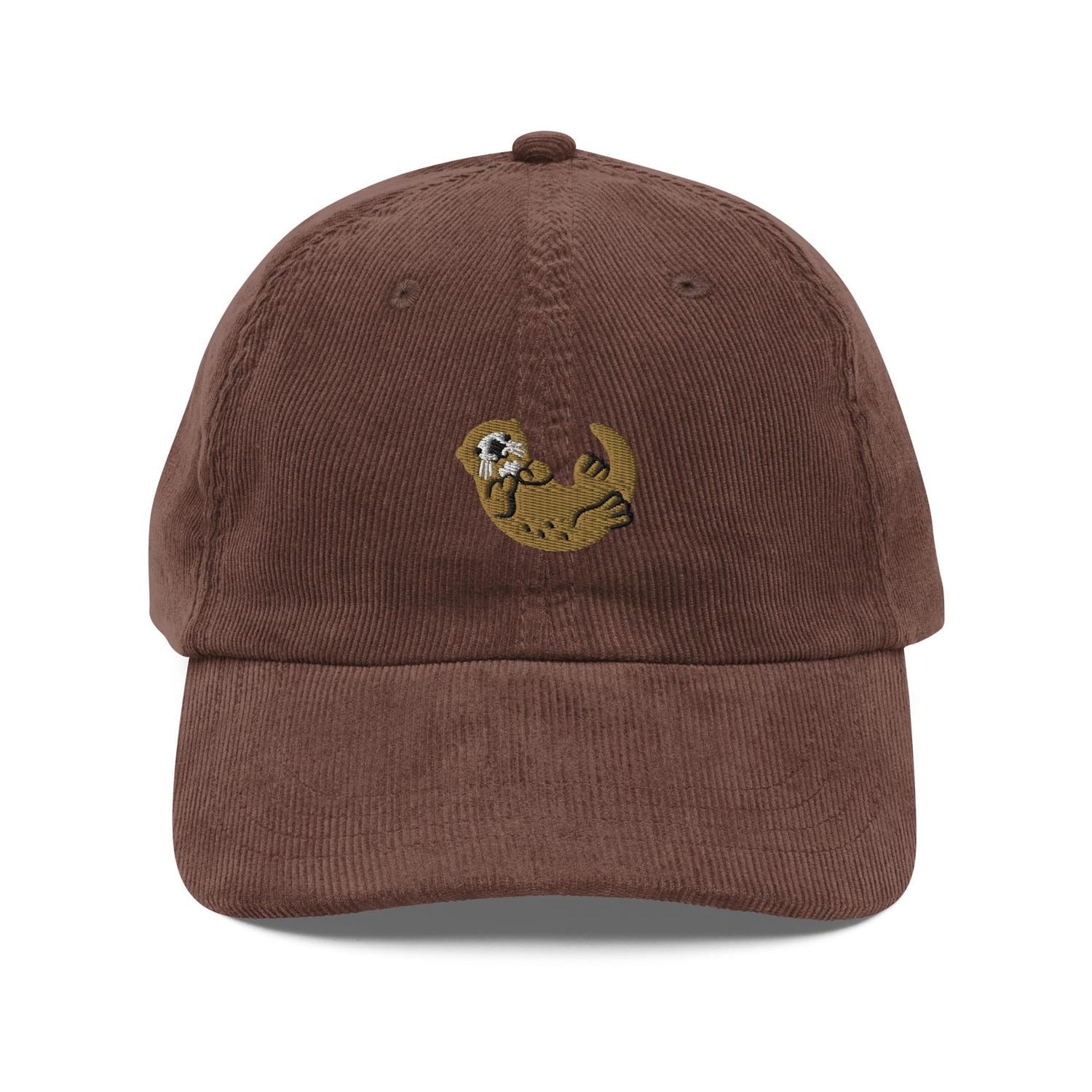 Custom Embroidered Cute Otter Hat