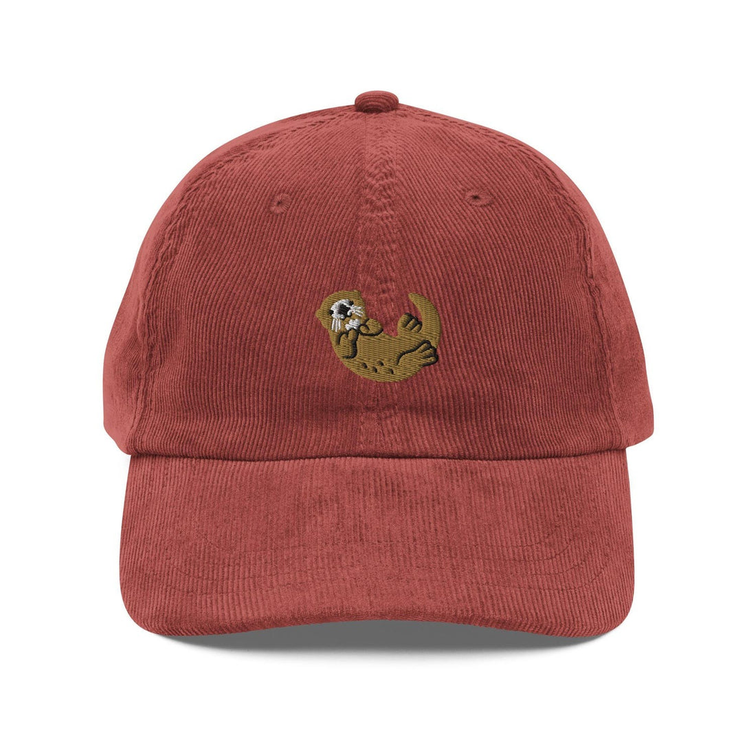 Custom Embroidered Cute Otter Hat