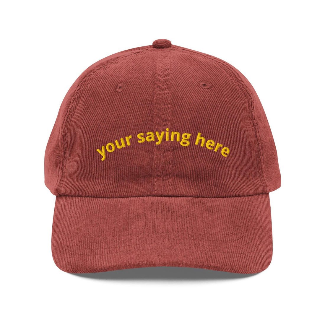 Custom Embroidered Dad Hat V2