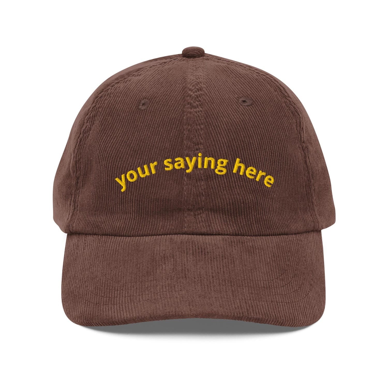 Custom Embroidered Dad Hat V2